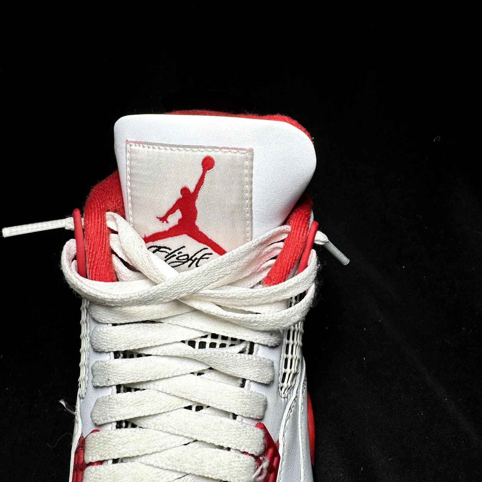 Jordan Brand × Nike Size 7.5 - Air Jordan 4 Retro OG Fire Red 2020 Men's Shoes Size US 7.5 / EU 40-41 - 5 Thumbnail