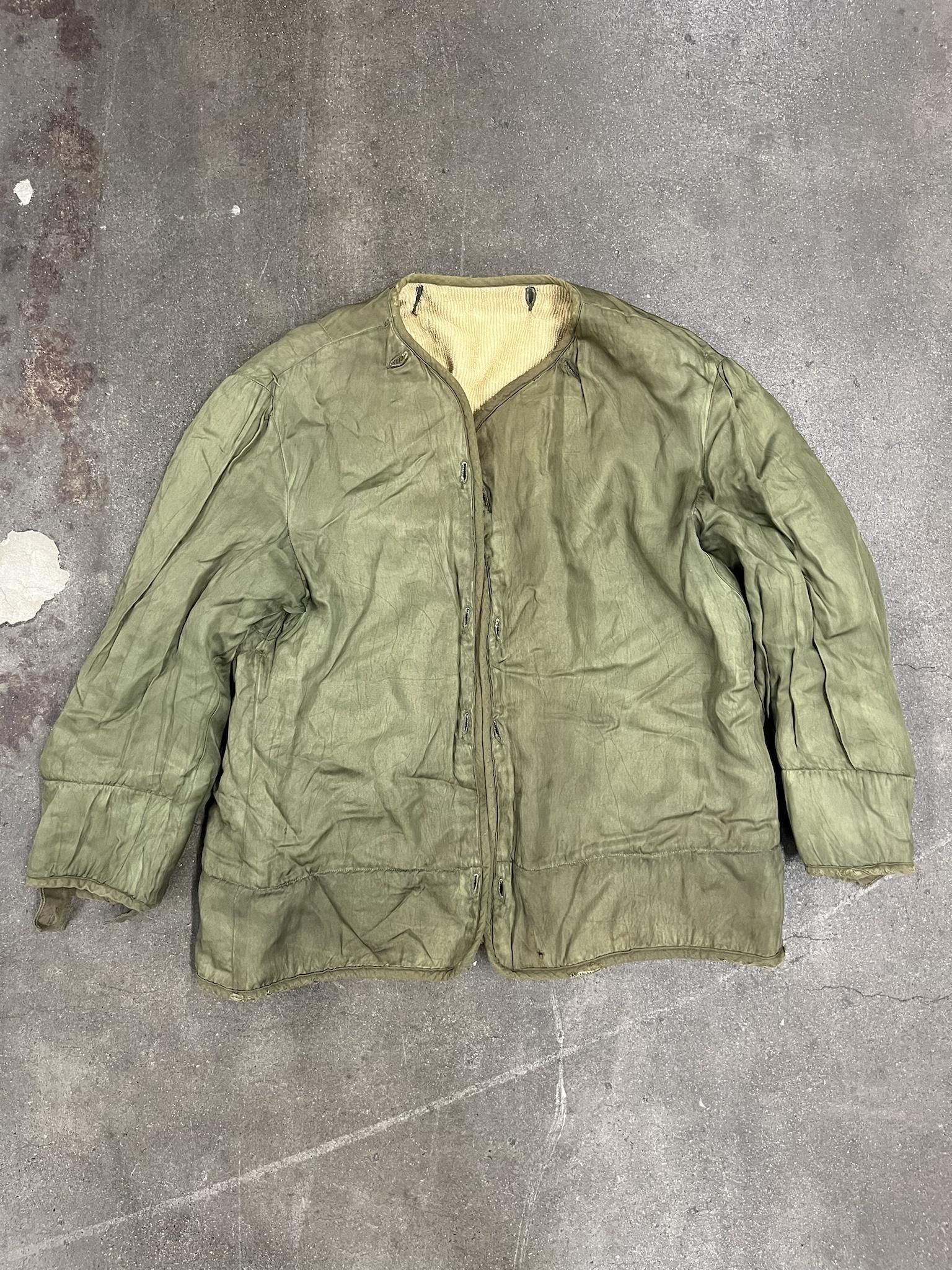 Military × Surplus × Vintage Vintage 70's Olive Green Faded