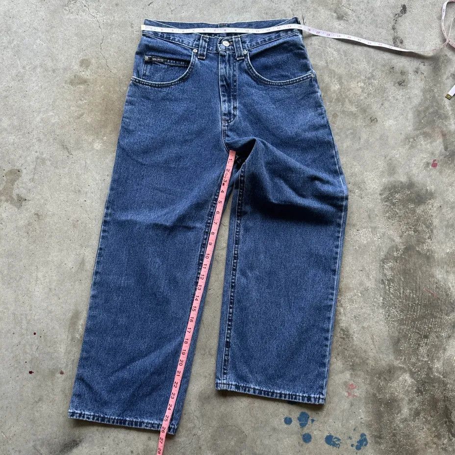 Lee Vintage Lee Pipes Denim Wide Leg Jeans JNCO SKATER Size US 30 / EU 46 - 5 Thumbnail
