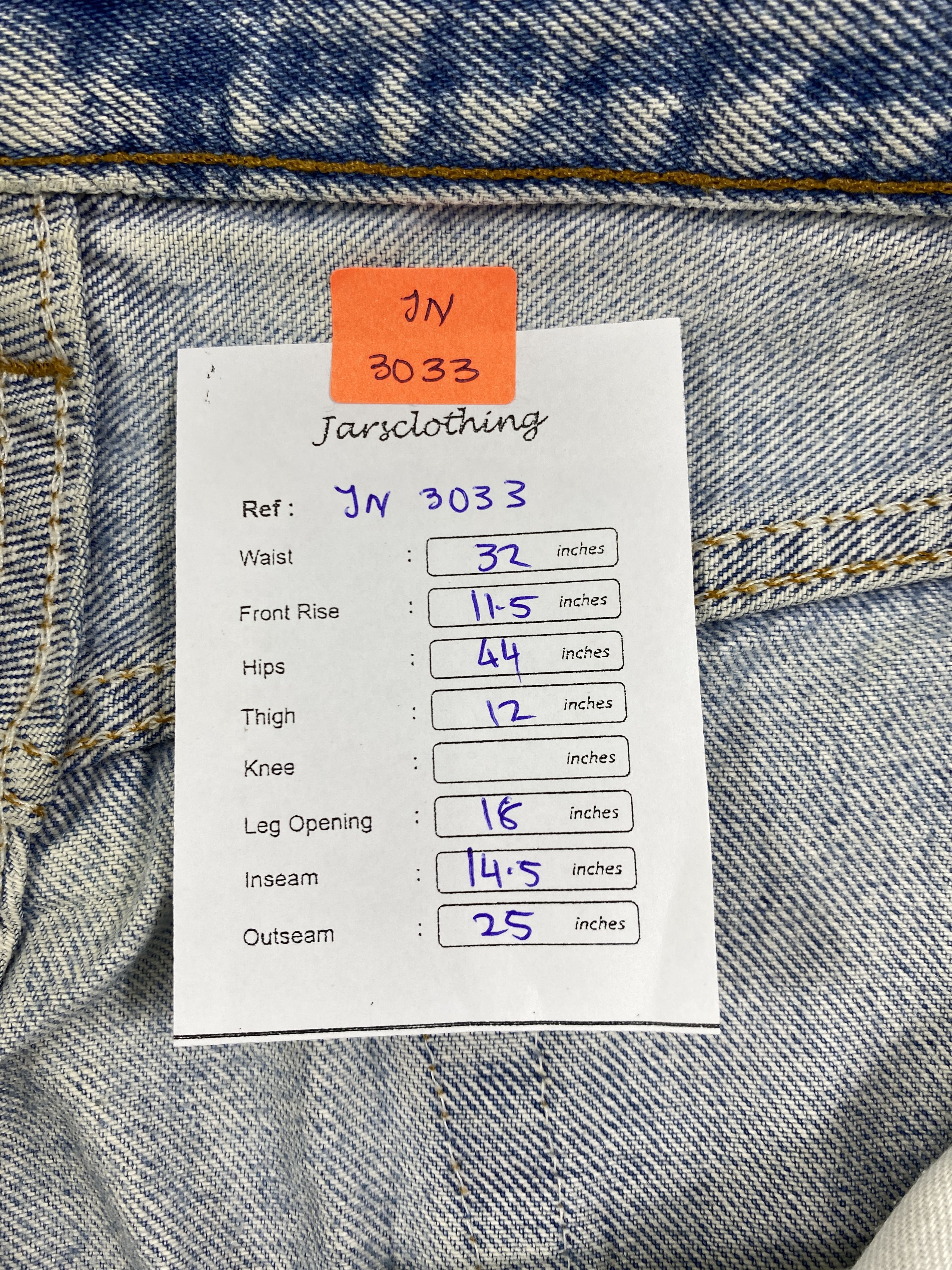 Levi's Light Blue Vintage Levis 501 Jeans 32x14.5 - JN3033 Size US 32 / EU 48 - 7 Thumbnail