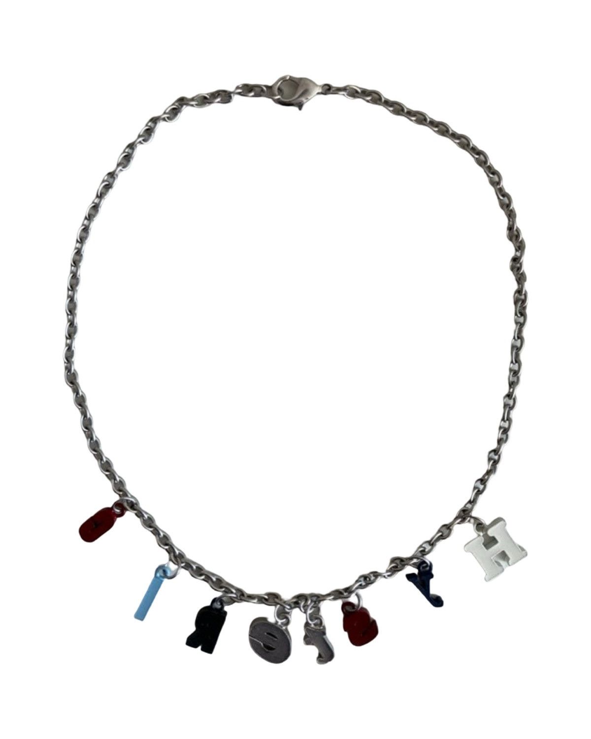 Hysteric Glamour Spellout Multi Color Necklace Size ONE SIZE - 2 Thumbnail