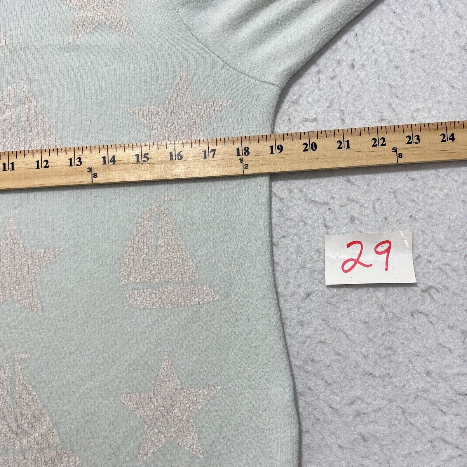 Wildfox WildFox Crewneck Pullover Boats + Stars Blue Sweatshirt Top Size S / US 4 / IT 40 - 7 Thumbnail