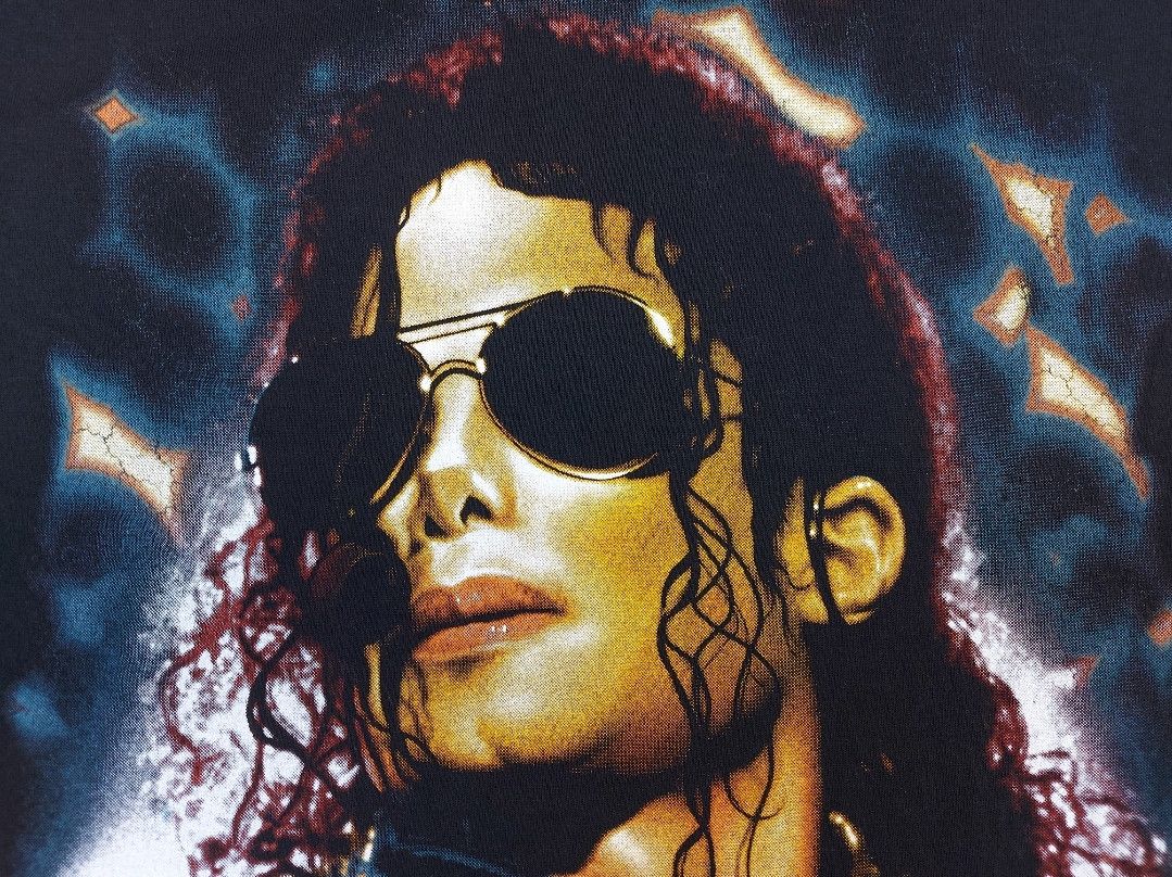 Michael Jackson Y2K Michael Jackson King Of Pop Memorial Single-Stitch TEE Size US M / EU 48-50 / 2 - 5 Thumbnail