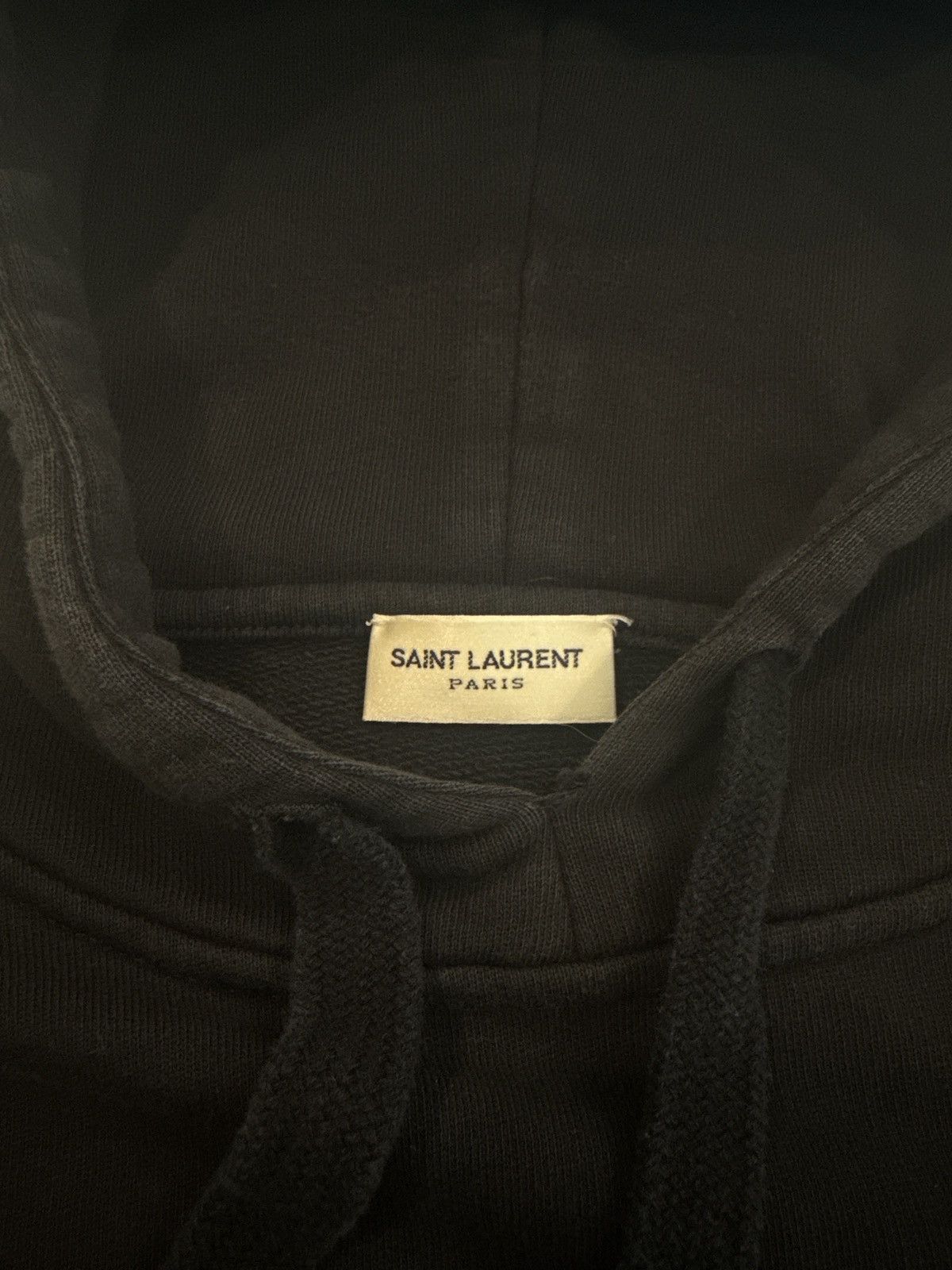 Saint Laurent Paris Saint Laurent Signature Logo Hoodie Size US S / EU 44-46 / 1 - 4 Thumbnail