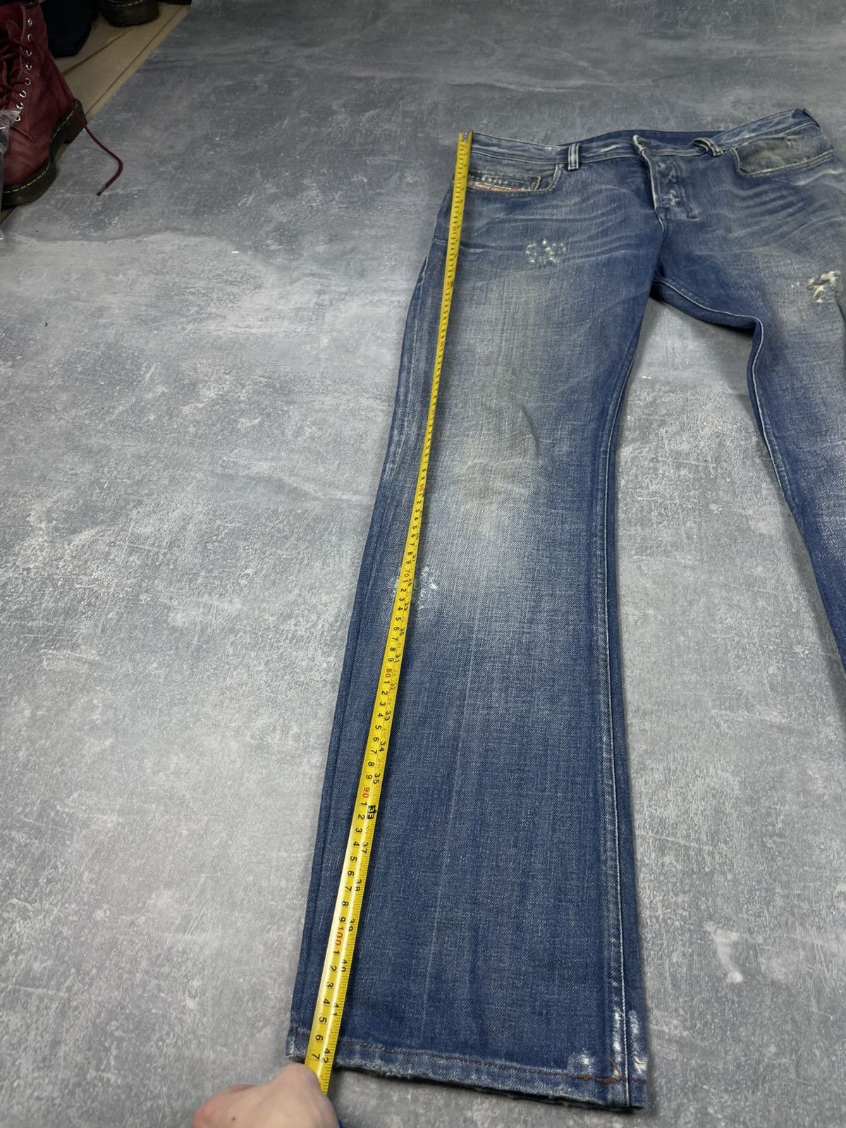 Diesel Crazy baggy Diesel Larkee denim jeans Size US 33 - 9 Thumbnail