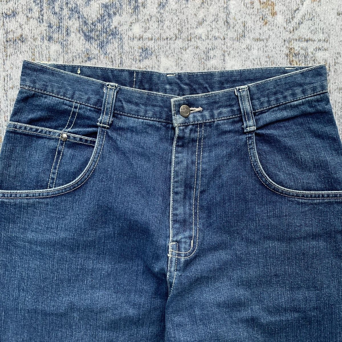 Alien Workshop × JNCO × Vintage 1990s Rare Alien Workshop Wide Baggy Jeans Size US 32 / EU 48 - 7 Thumbnail