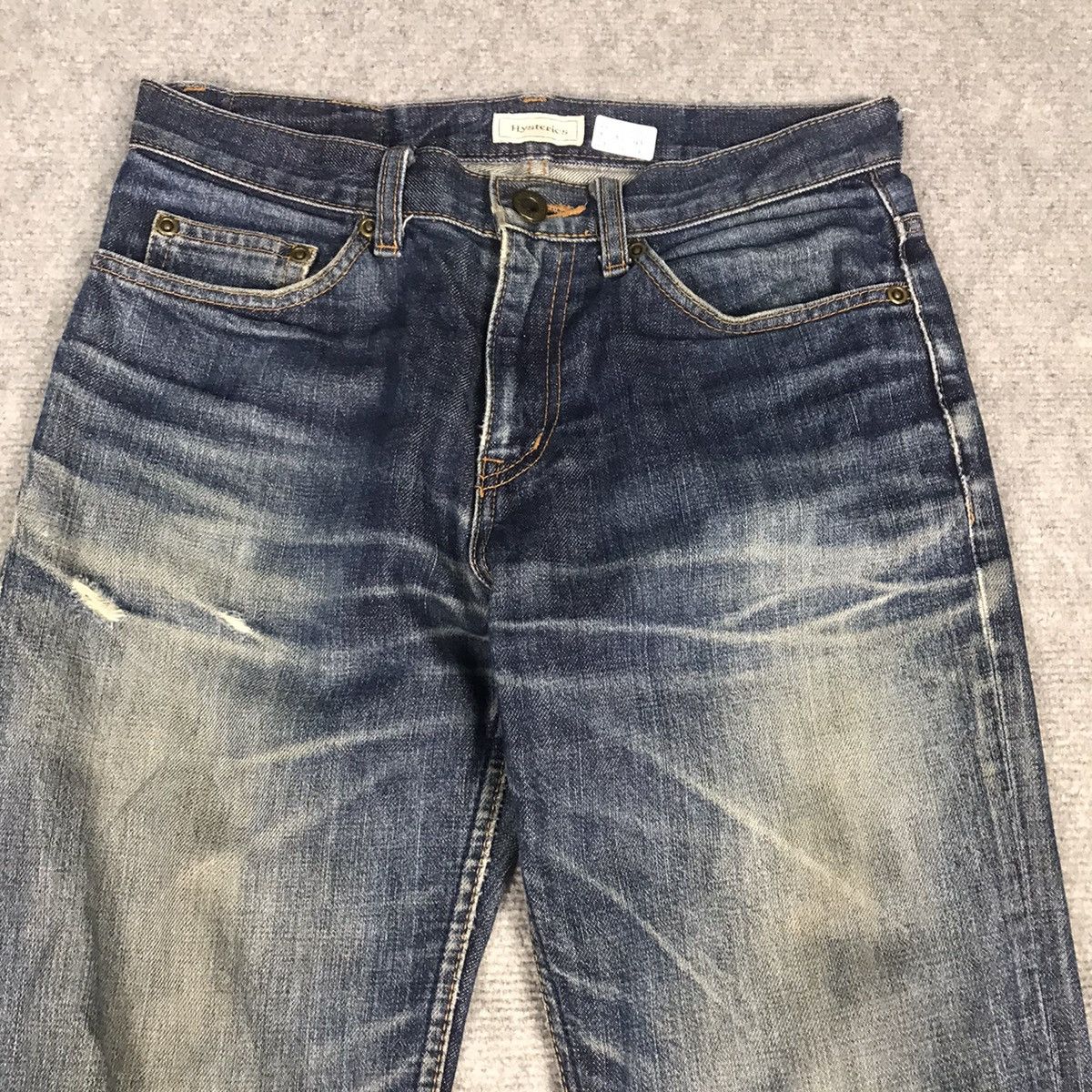 Hysteric Glamour × Japanese Brand HYSTERIC GLAMOUR DENIM DISTRESSED SKINNY JEANS PANT Size US 27 - 5 Thumbnail