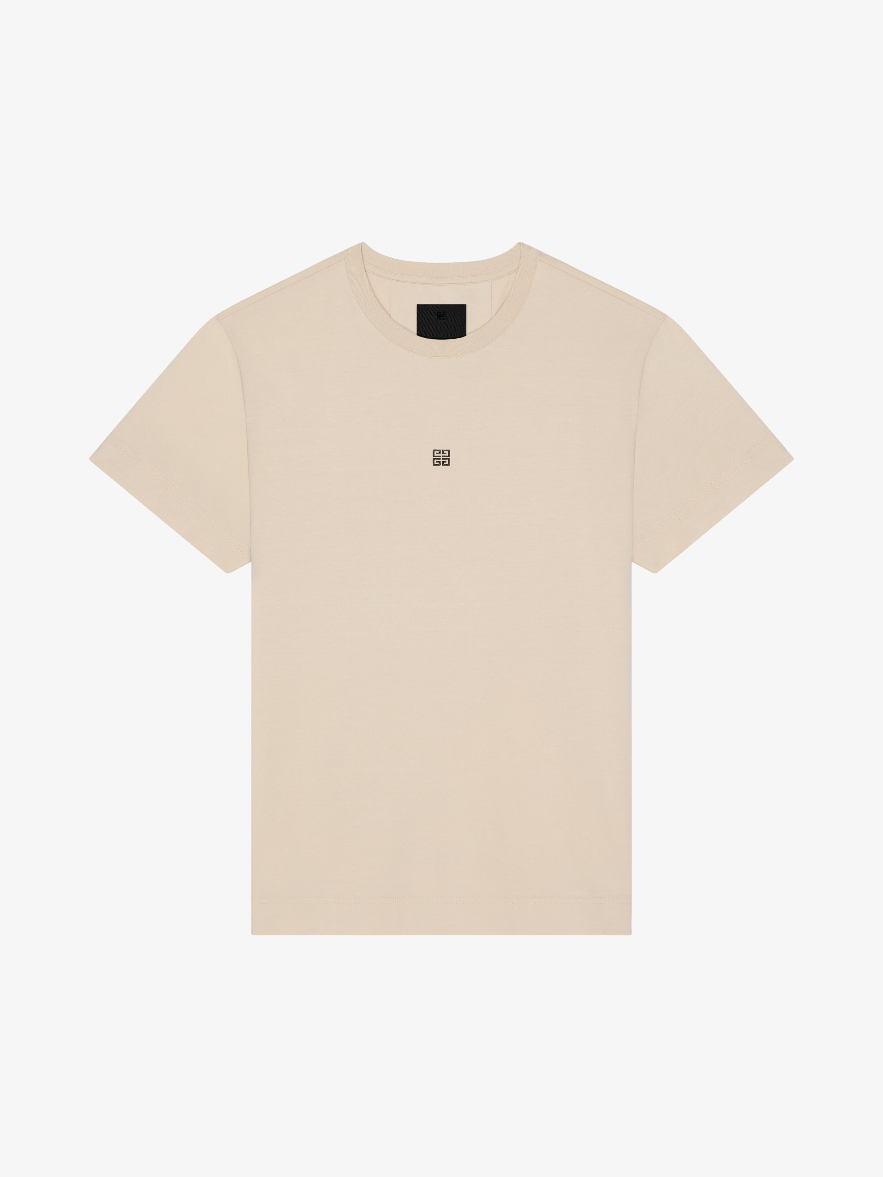 Givenchy o1srvl11e0925 Slim Fit T-Shirt in Beige Size S / US 4 / IT 40 - 1 Thumbnail