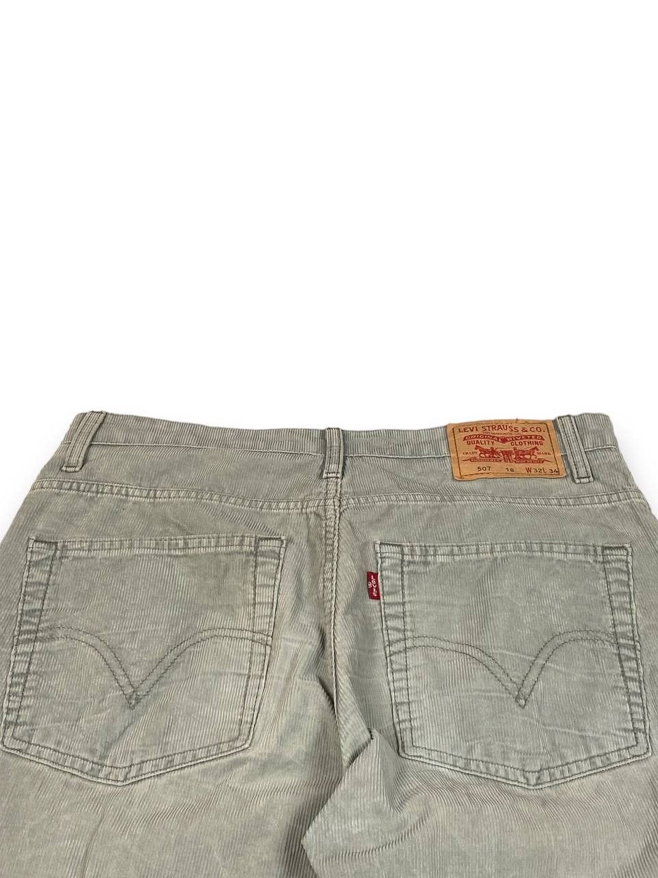 Jean Vintage LEVI'S Corduroy Bootcut Jeans Pants M757 Size US 33 - 14 Thumbnail