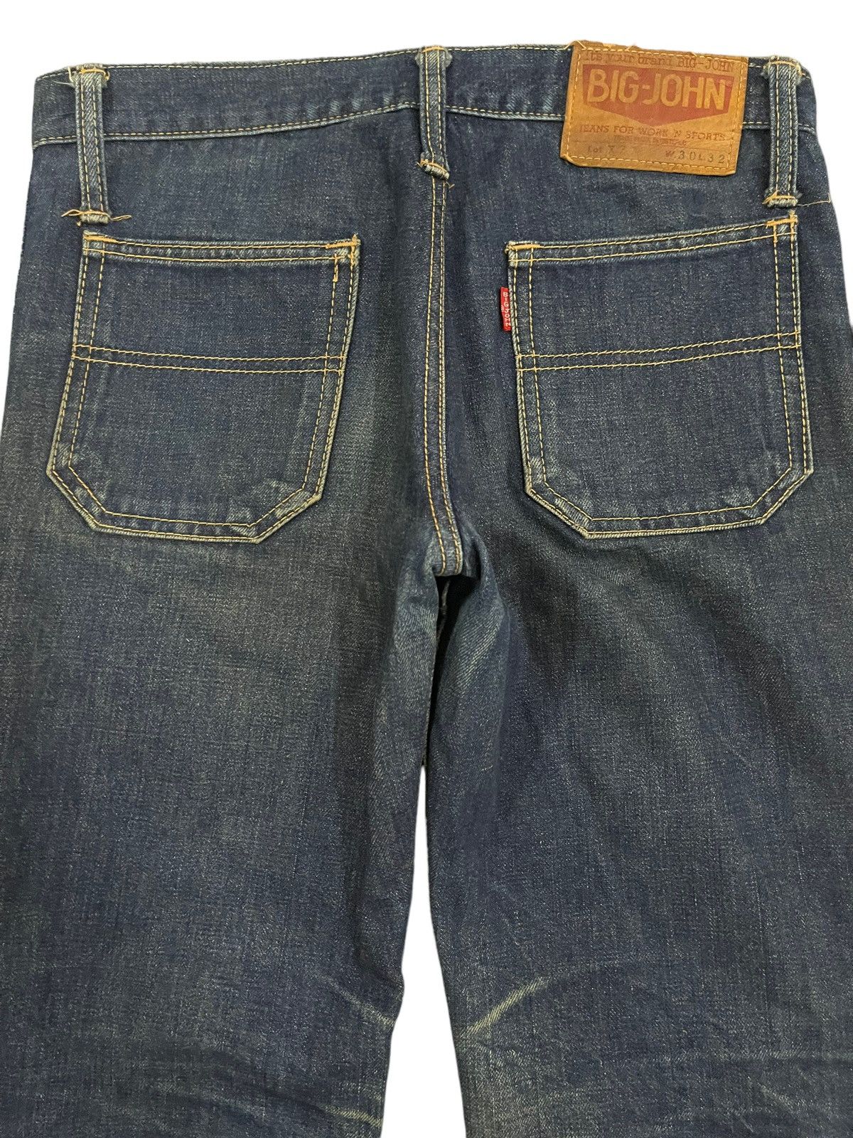 Big John Vintage Japan Big John Blue Wash Bell Bottom Flare Jeans Size US 30 / EU 46 - 4 Thumbnail