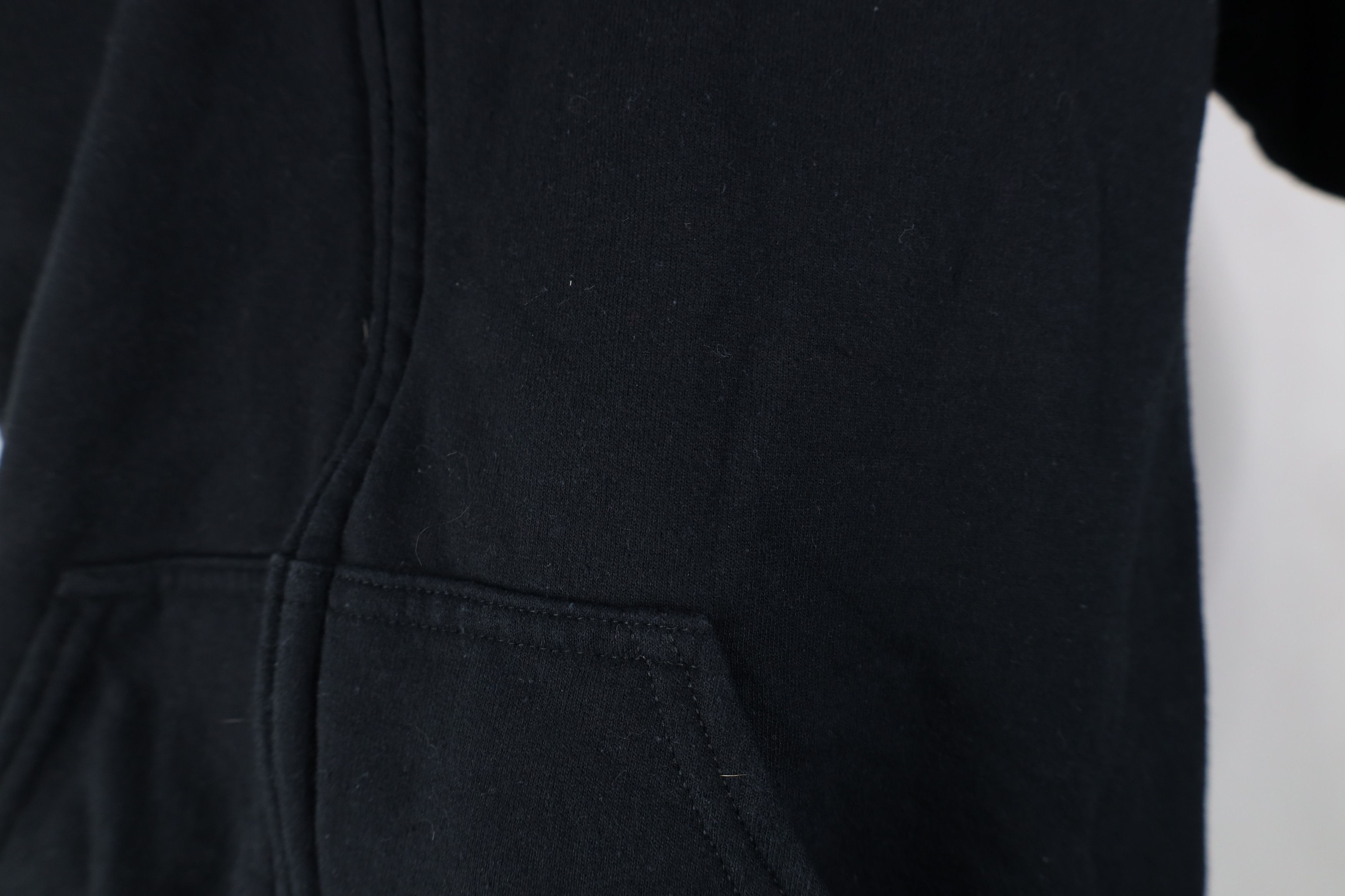 Vintage Vintage 90s Y2K Streetwear Full Zip Hoodie Sweatshirt Black Size US M / EU 48-50 / 2 - 5 Thumbnail