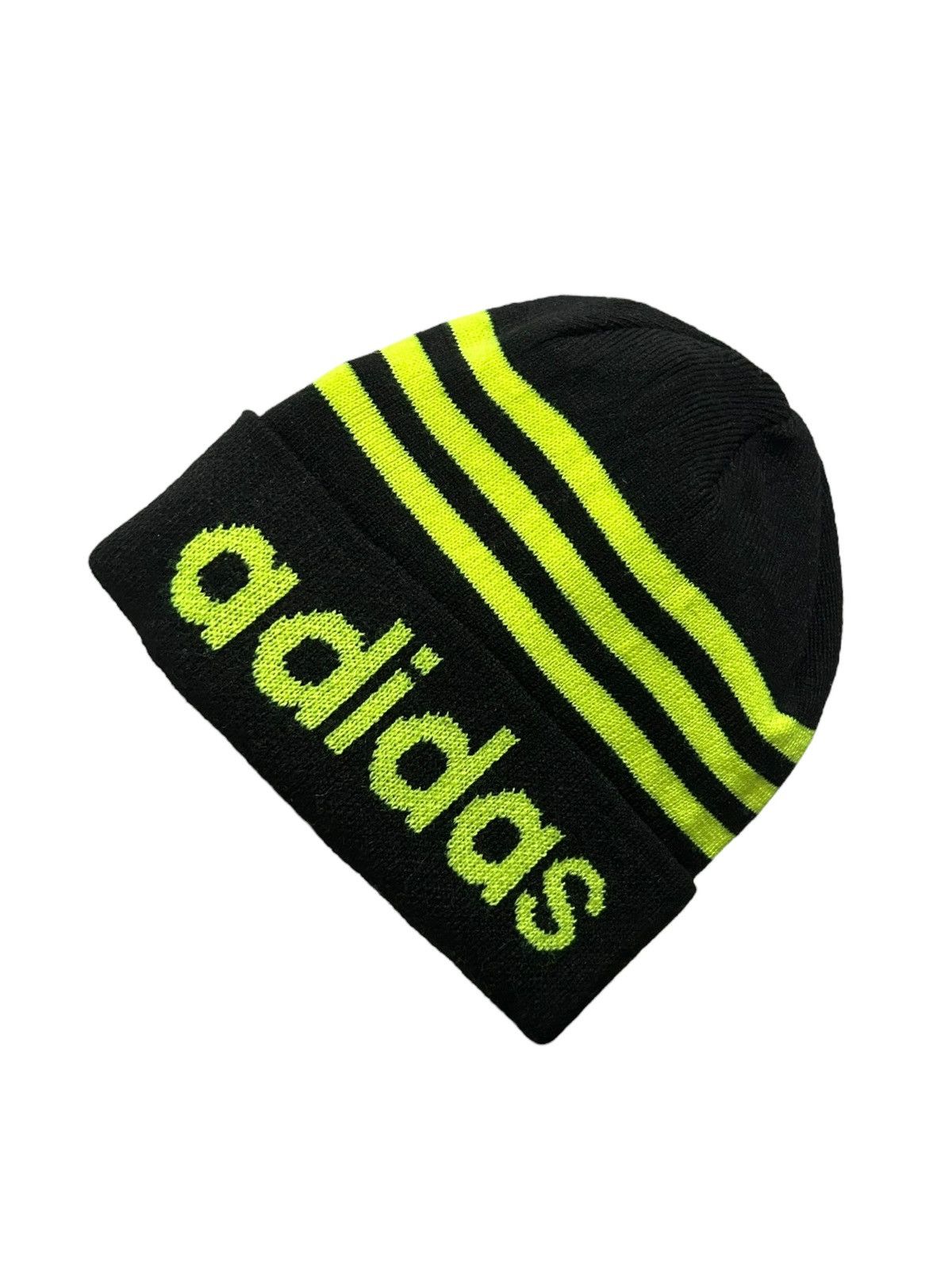 Adidas × Vintage Vintage Adidas Nice design Beanie hats Size ONE SIZE - 2 Thumbnail