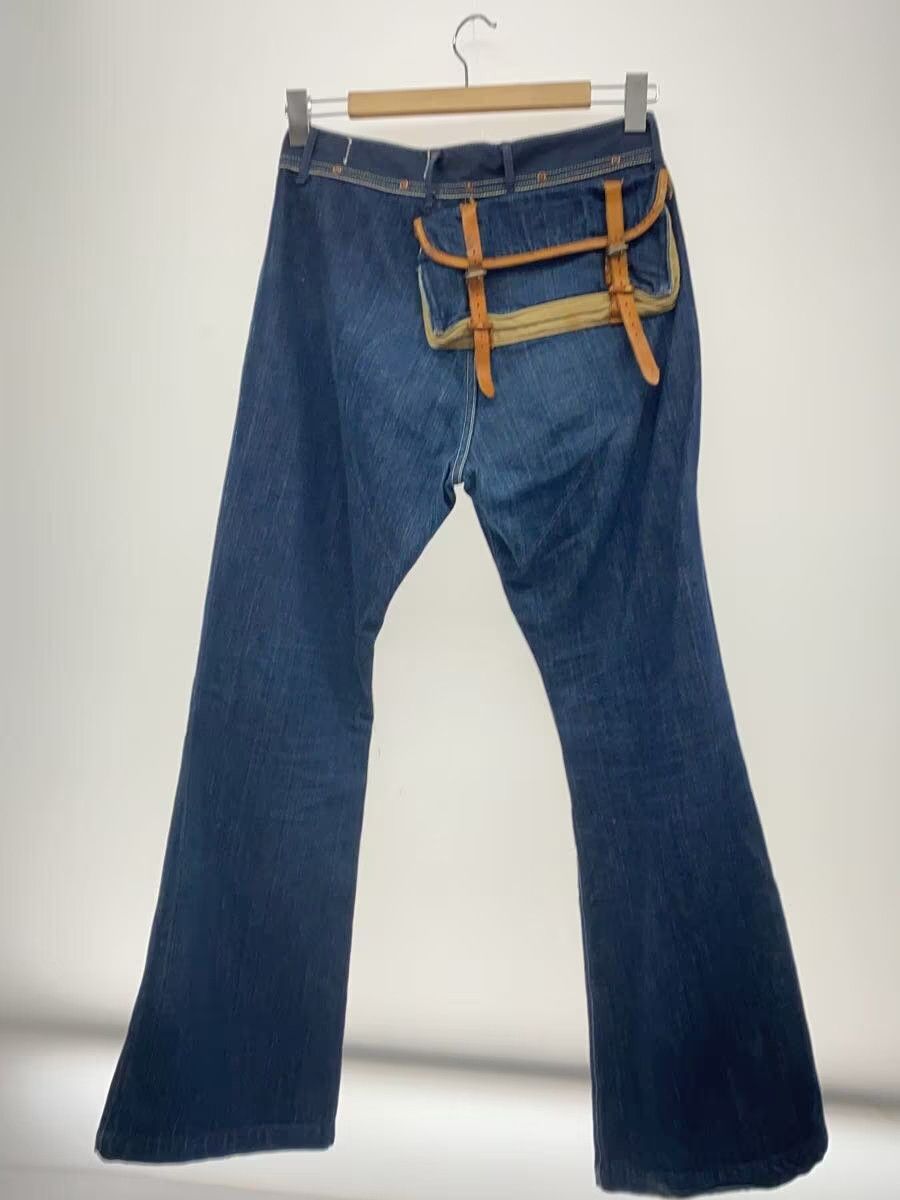 Kapital Flared Back Bag Denim Jeans Size US 30 / EU 46 - 2 Thumbnail