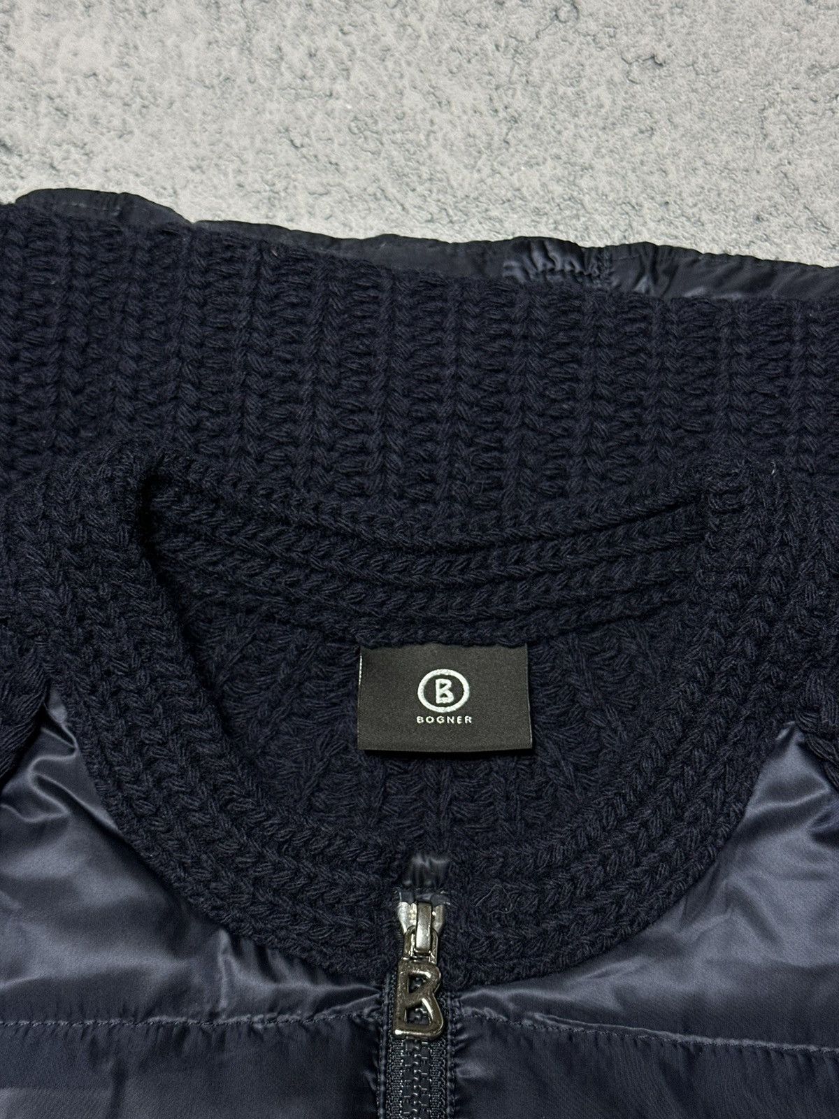 Bogner Bogner Goose Down Knitted Sleeves Jacket Size S / US 4 / IT 40 - 9 Thumbnail