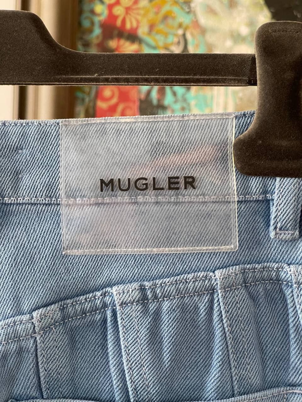 Mugler Mugler Spiral Denim Pants Size 26" / US 2 / IT 38 - 6 Thumbnail