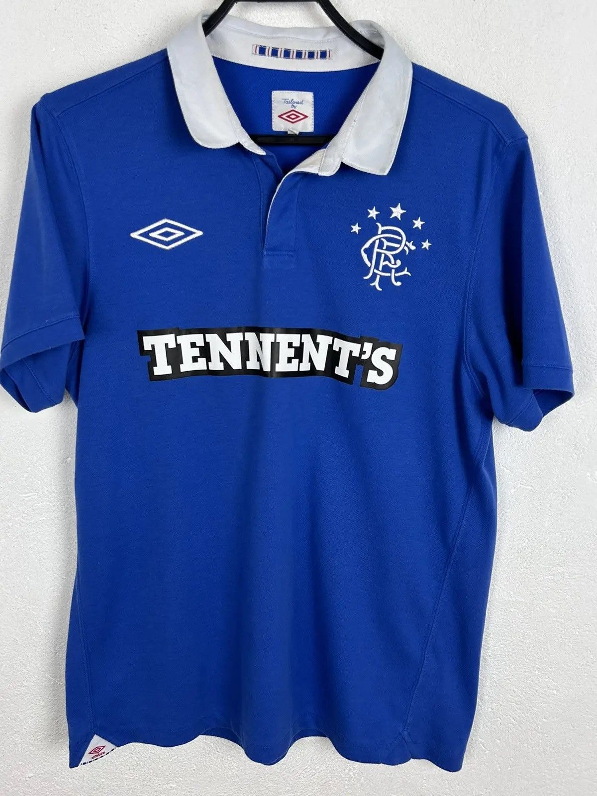Umbro Vintage Umbro Glasgow Rangers 2011/12 Home Kit Jersey Size US S / EU 44-46 / 1 - 1 Thumbnail