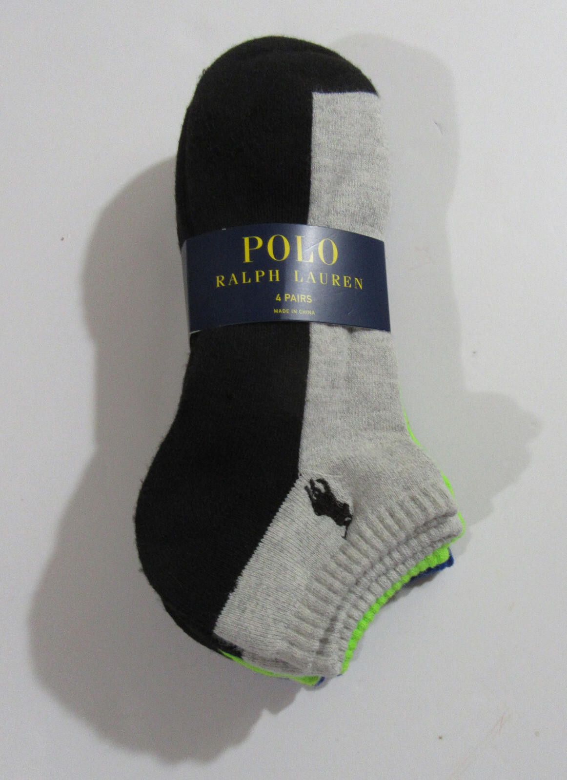 Polo Ralph Lauren Polo Ralph Lauren Womens Low Cut Socks 4 pack NWT Size ONE SIZE - 1 Thumbnail