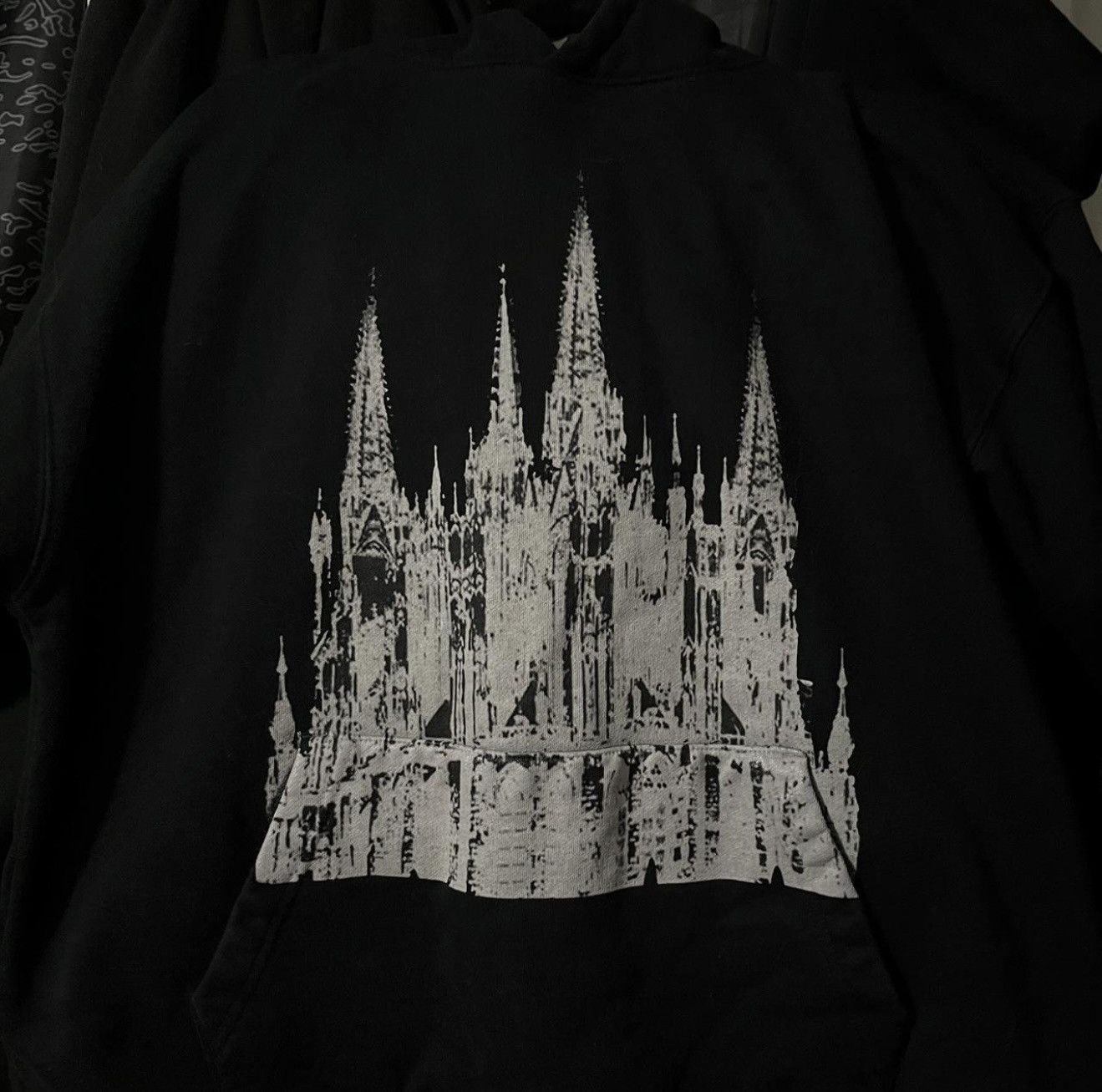 Vintage RICH LUXURY PAIN cathedral large hoodie Size US L / EU 52-54 / 3 - 1 Thumbnail