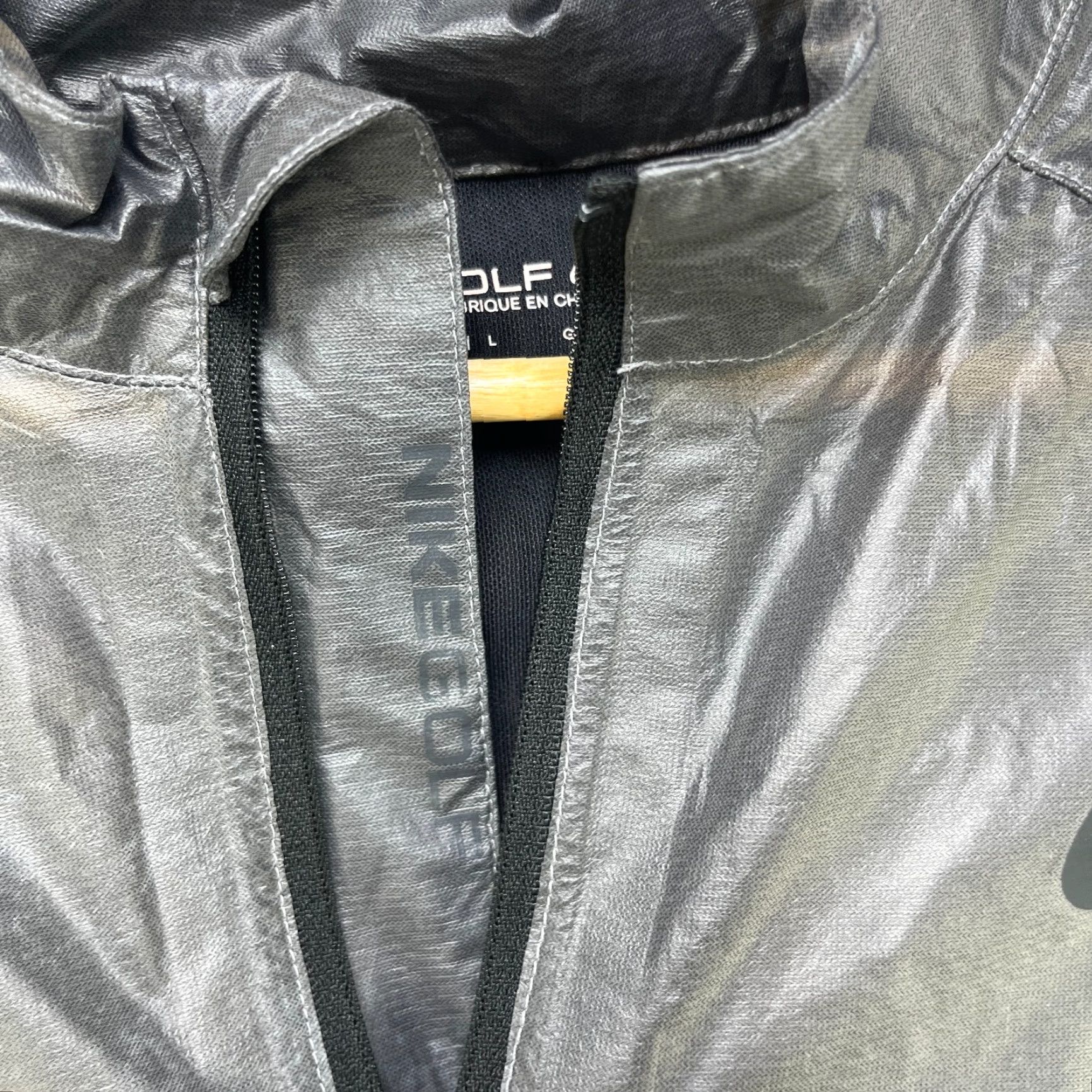 Nike VINTAGE Nike Golf Windbreaker Jacket L Gray Mens Size US L / EU 52-54 / 3 - 5 Thumbnail