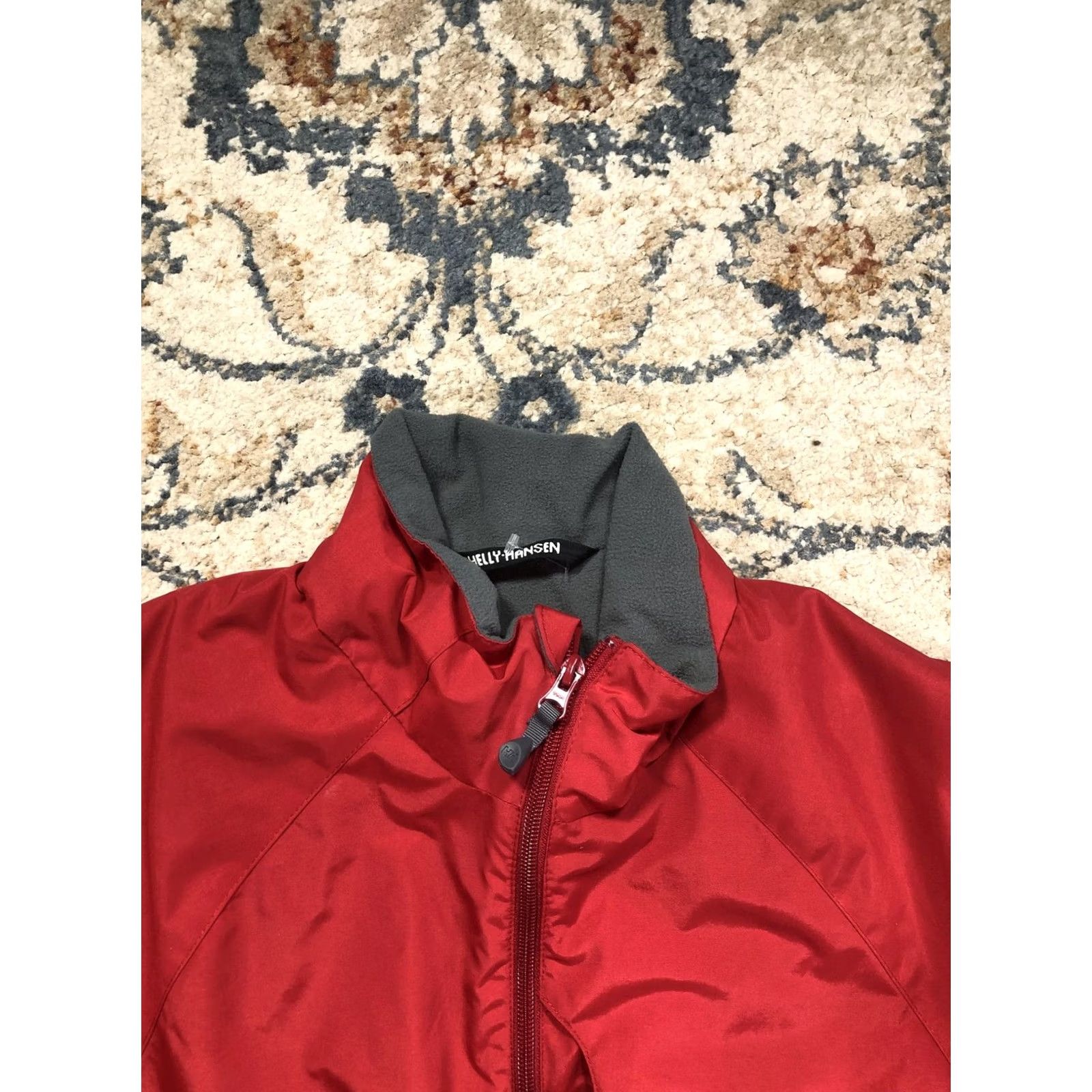 Helly Hansen Helly Hansen Jacket Mens Large Red Full Zip Windbreaker Lightweight Outdoor Size US L / EU 52-54 / 3 - 2 Thumbnail