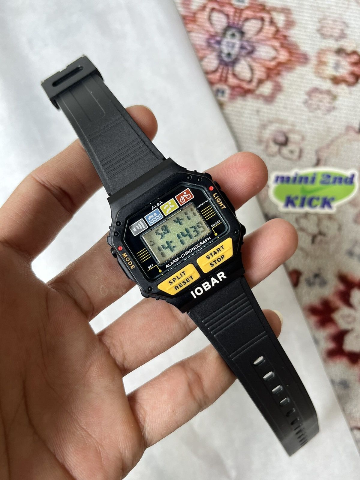 ALBA Rare Vintage ALBA W329-4000 SPORT 10 Digital Watch Size ONE SIZE - 1 Thumbnail