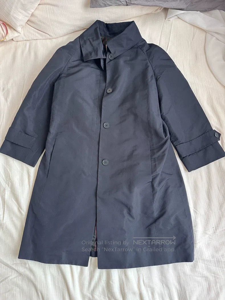 Hermes Hermes Ladies' mid-length trench coat, 100% silk fabric, w Size S / US 4 / IT 40 - 1 Thumbnail