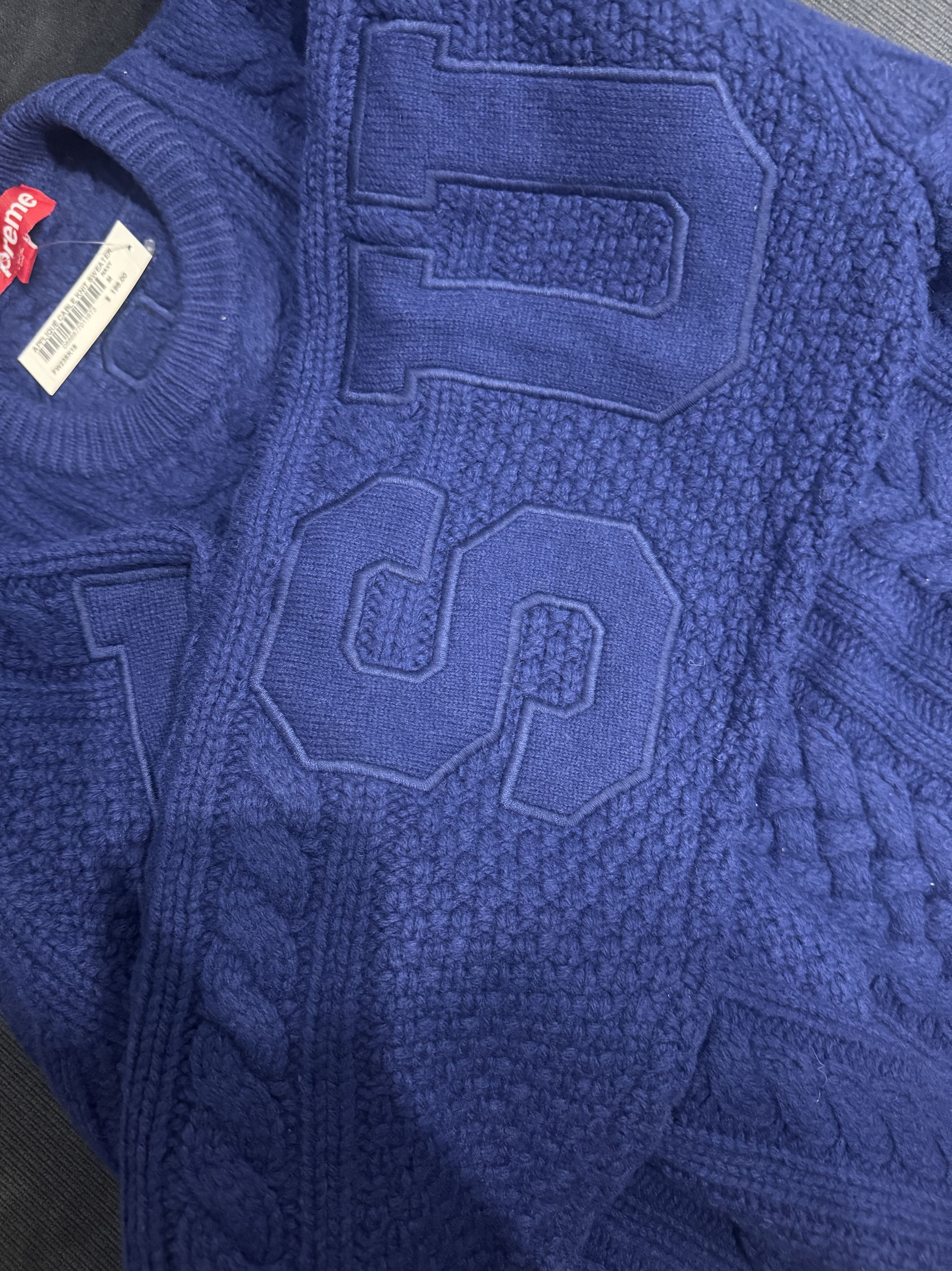 Supreme Applique Sweater Size US M / EU 48-50 / 2 - 5 Thumbnail