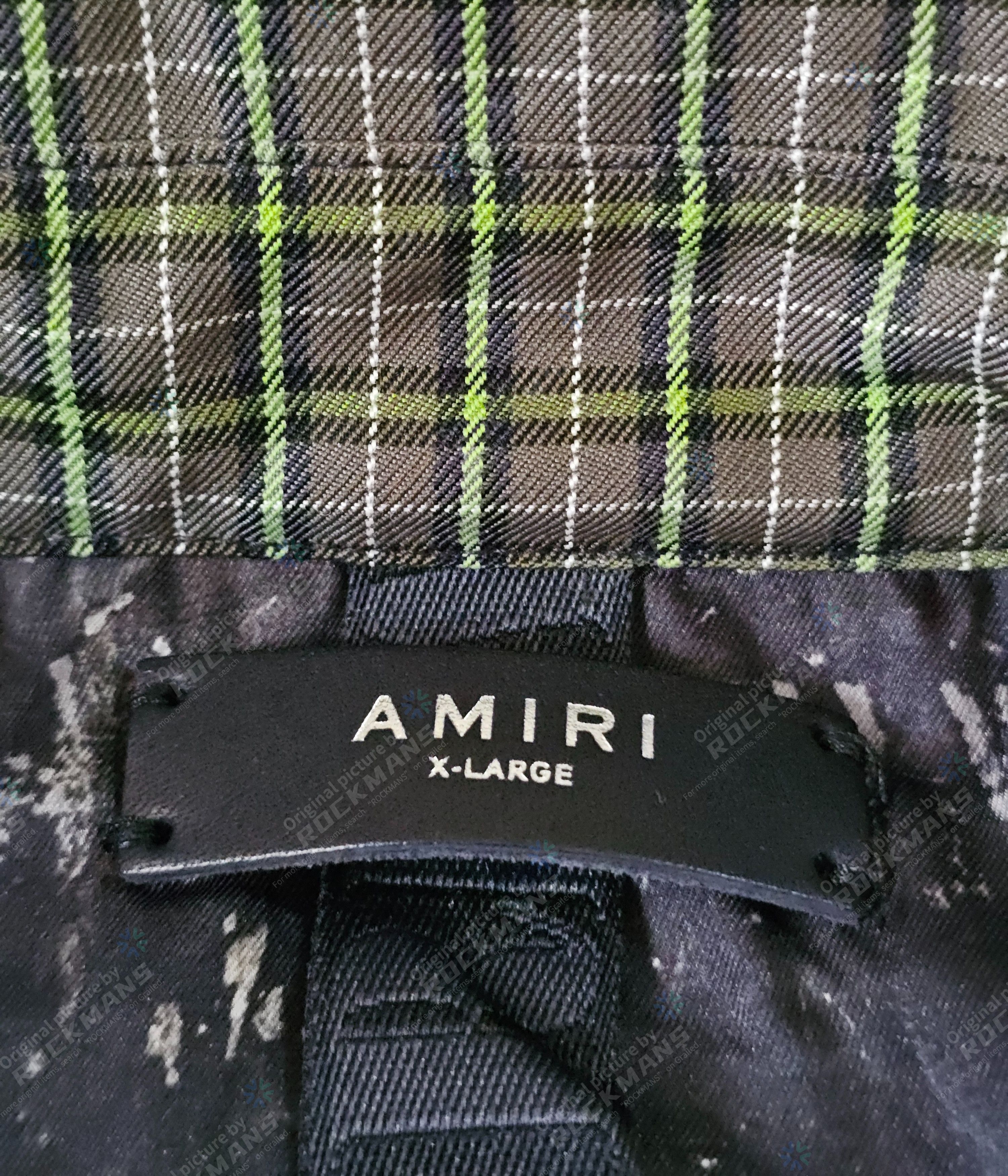 Amiri AMIRI Green Overshirt Jacket Size XL Like New Size US XL / EU 56 / 4 - 8 Thumbnail