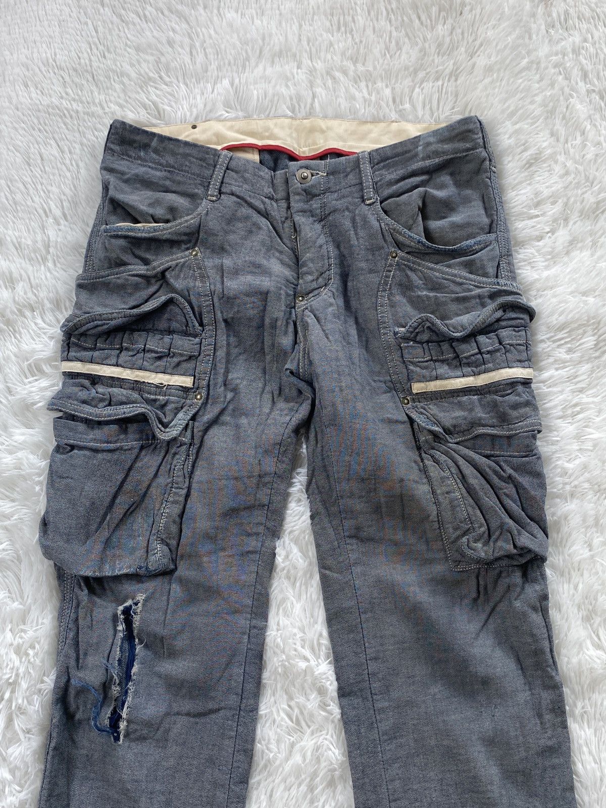 Kiminori Morishita OFFER NOW🔥Kiminori Morishita cargo pants rare Size US 33 - 5 Thumbnail