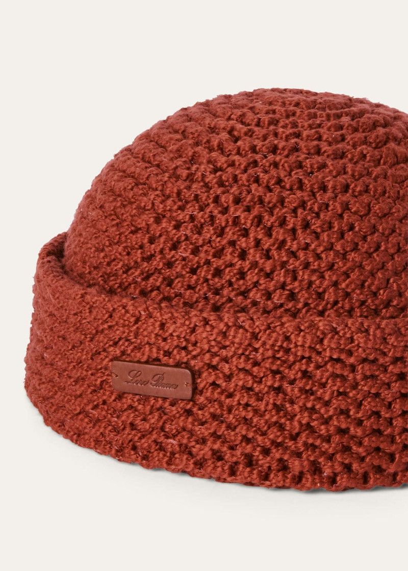 Loro Piana o1srvl11e0526 FAO0615 Size: M / Beanie Hat / Cap Size ONE SIZE - 4 Thumbnail