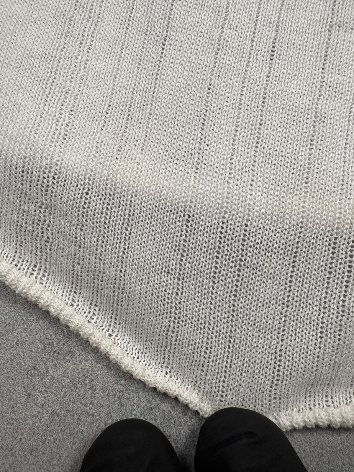 Jil Sander Jil Sander Archive Knit Panel Minimalist Tee Italy 2000s Y2K Size M / US 6-8 / IT 42-44 - 21 Thumbnail