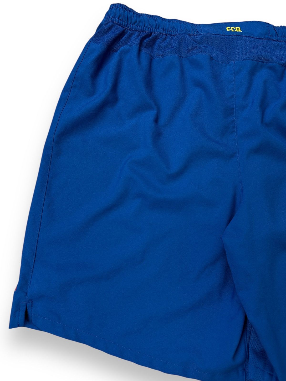 Nike × Vintage Vintage Y2K Nike Dri-Fit Barcelona F.C. Soccer Blue Shorts Size US 36 / EU 52 - 14 Thumbnail