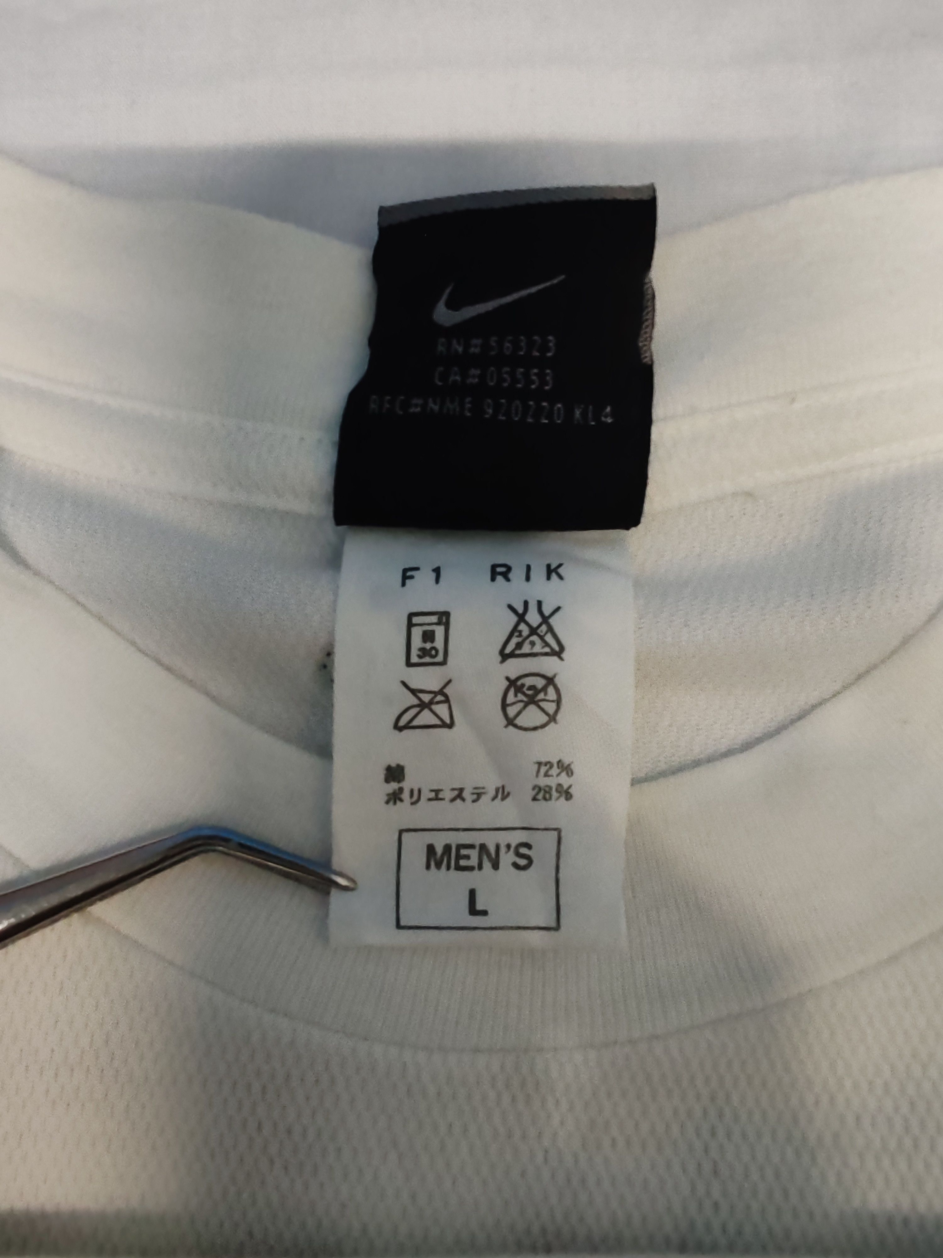 Nike Vintage Nike Nakata Japan Football No 7 Jersey Rare Kirin Size US L / EU 52-54 / 3 - 4 Thumbnail