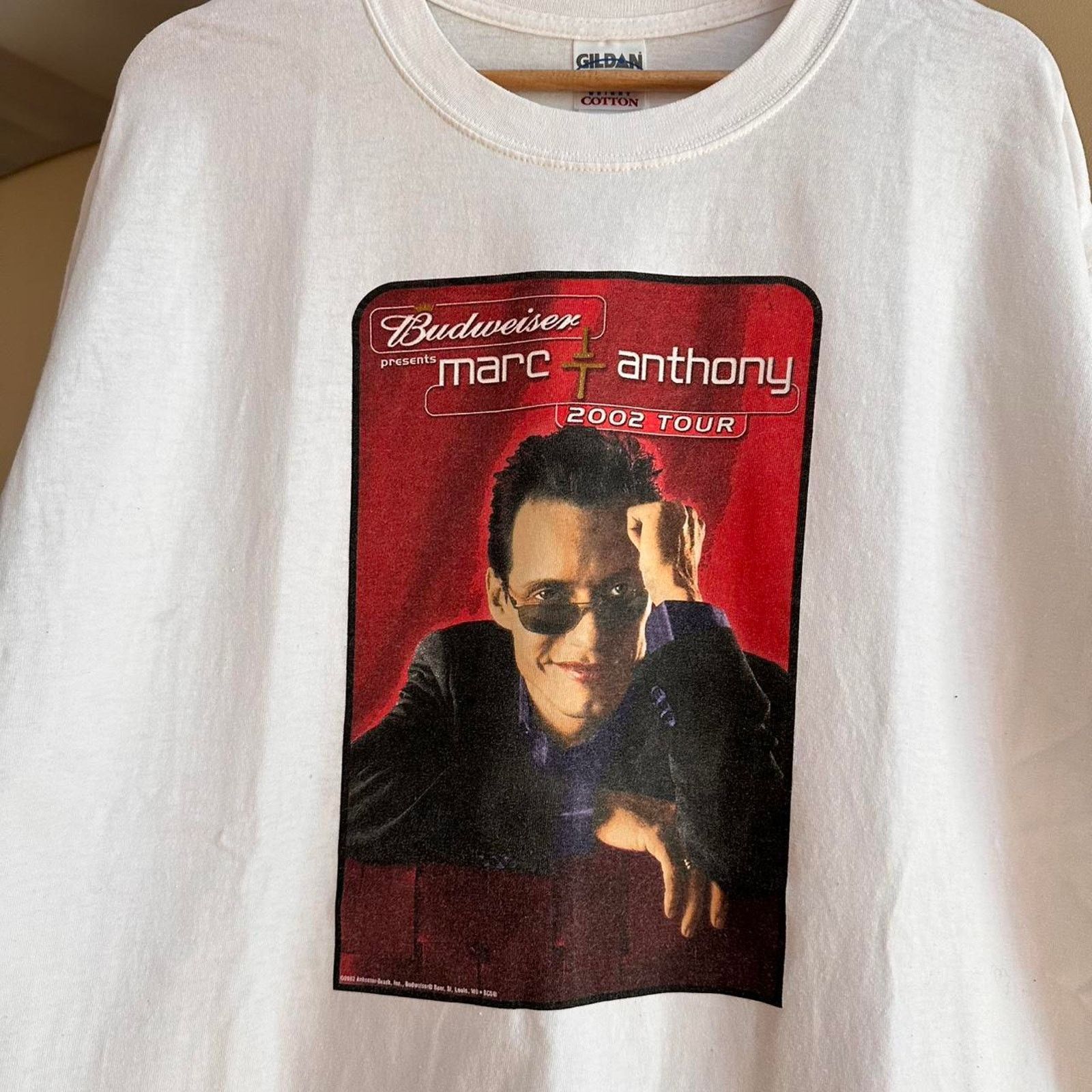 Band Tees × Hypebeast × Vintage Vintage 2002 Marc Anthony Shirt Size US XL / EU 56 / 4 - 3 Thumbnail