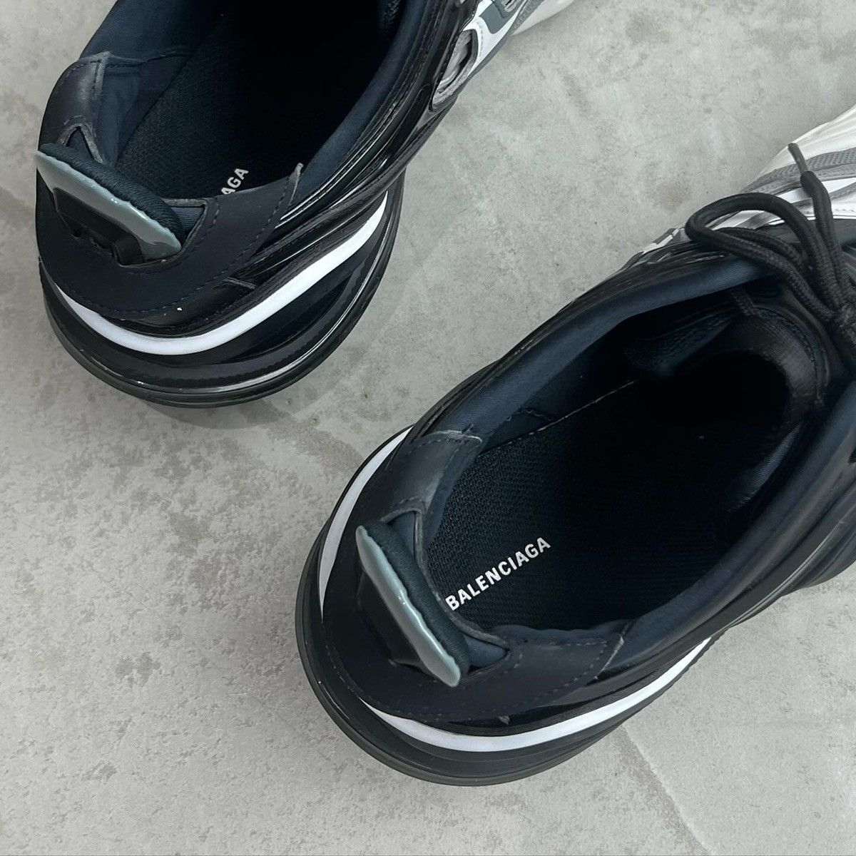 Balenciaga Balenciaga Tyrex Sneaker (Black / White) Size US 11 / EU 44 - 6 Thumbnail