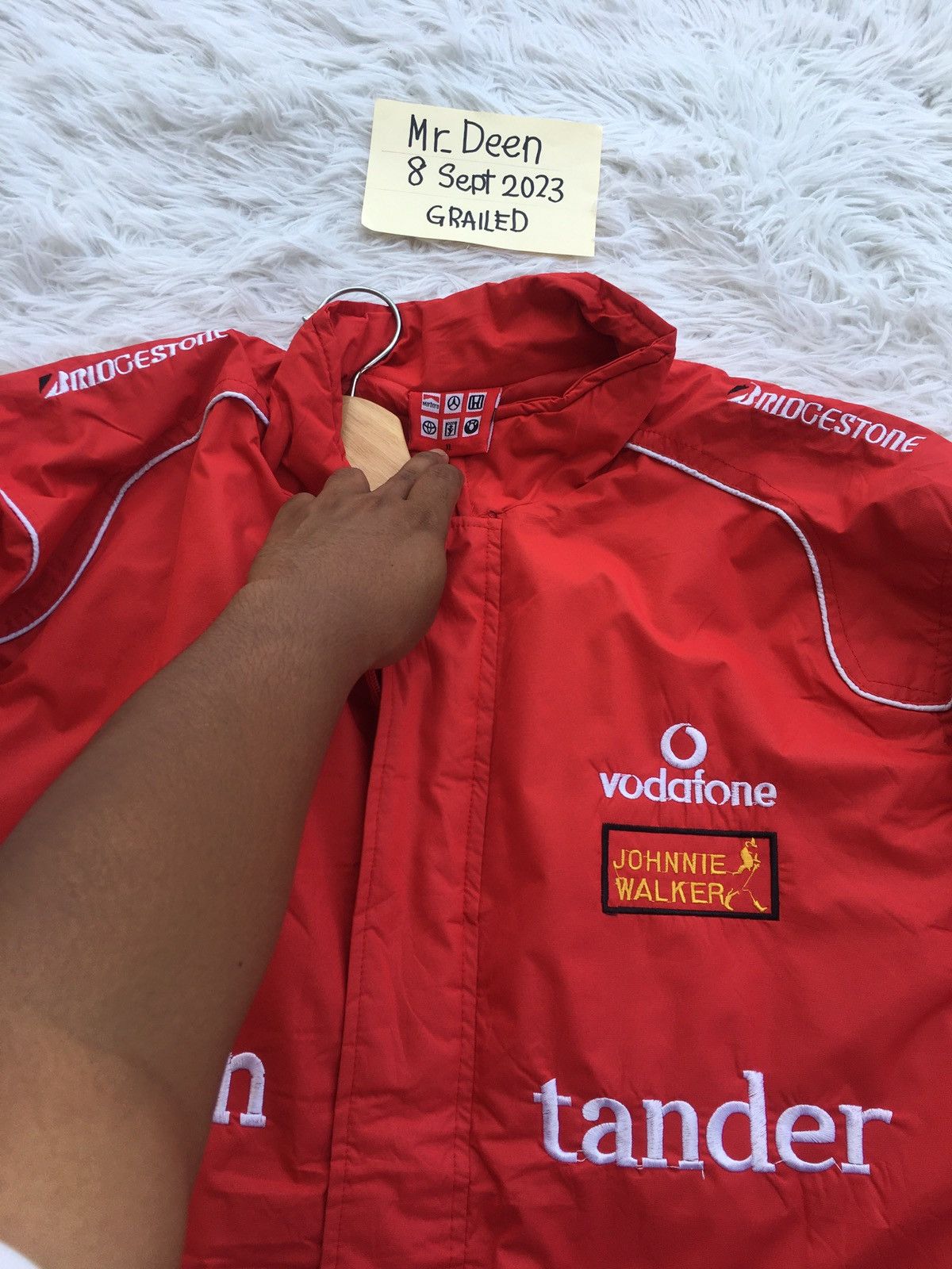 Formula 1 Rare Mercedes Benz x Johnie Walker Racing Jacket Size US XL / EU 56 / 4 - 10 Thumbnail