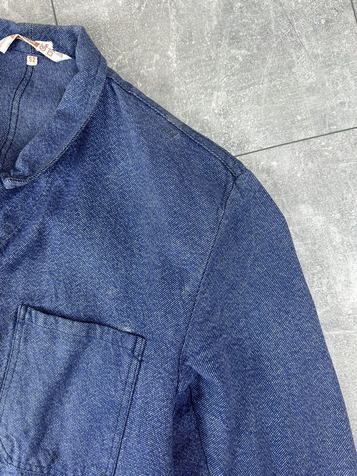 Le Laboureur Vintage Retro 70S Fischer Pecheur WorkWear Chore Jacket Size US L / EU 52-54 / 3 - 7 Thumbnail