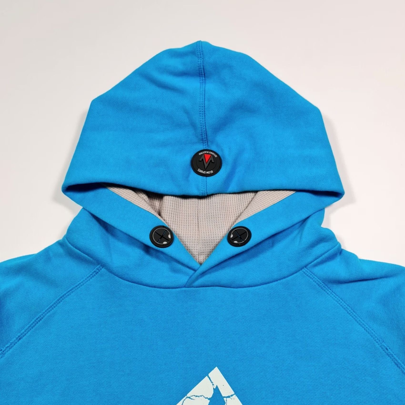 Vintage iFlow Womens Hoodie Blue XL Fleece Pullover Lifestyle Size XL / US 12-14 / IT 48-50 - 2 Thumbnail