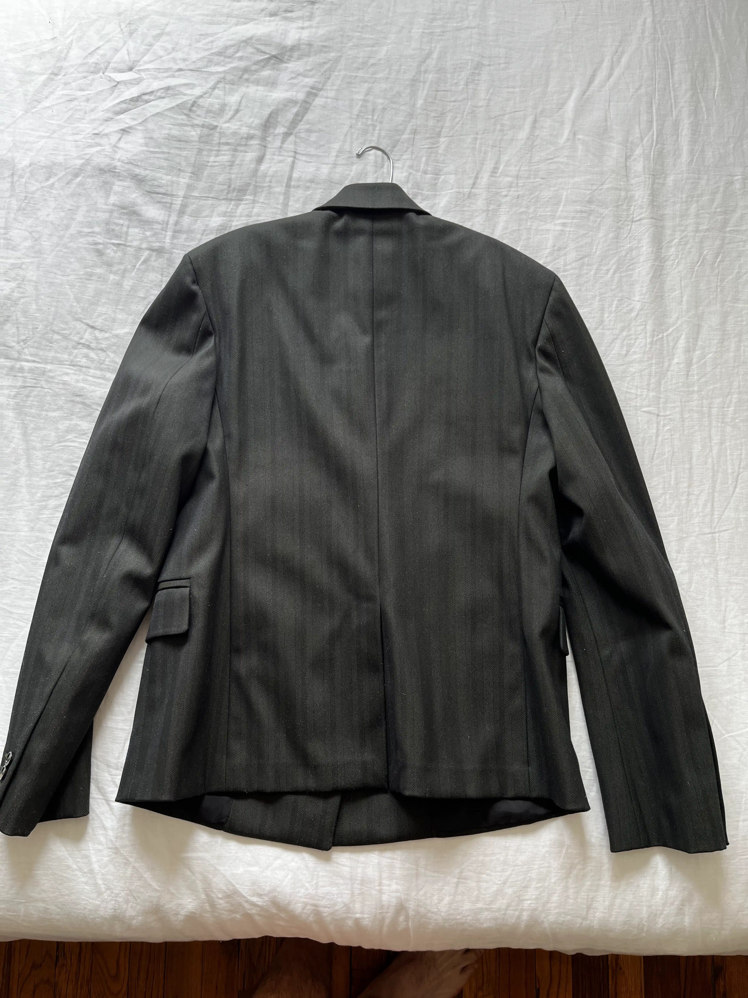 Bottega Veneta Bottega Veneta Stripe-print Double-breasted Blazer Size 48R - 4 Thumbnail