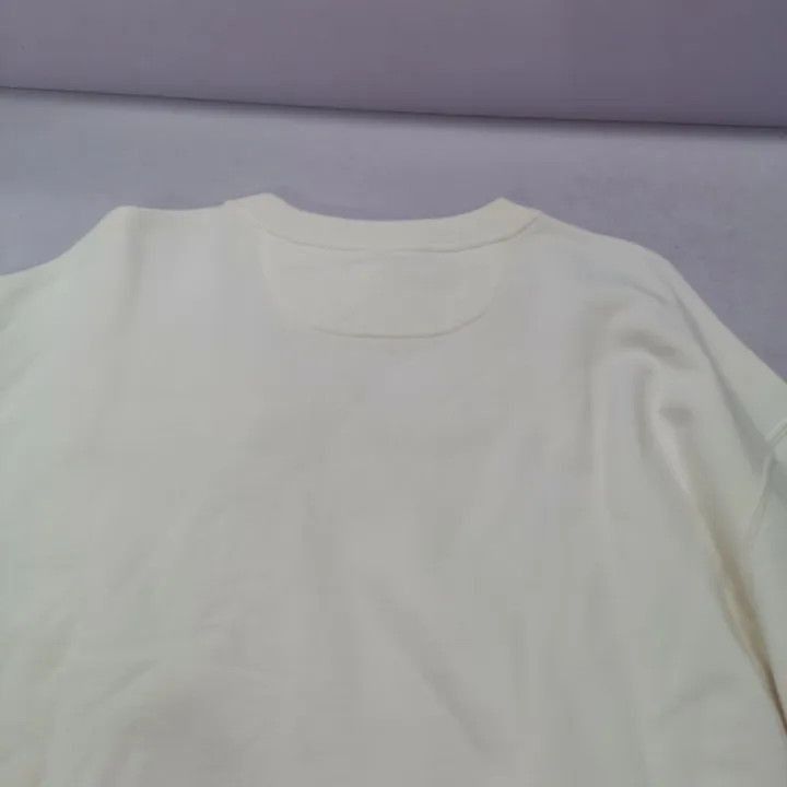 Fendi Fendi SS23 White Logo Knit Long Sleeve Sweatshirt -2508 Size L / US 10 / IT 46 - 2 Thumbnail