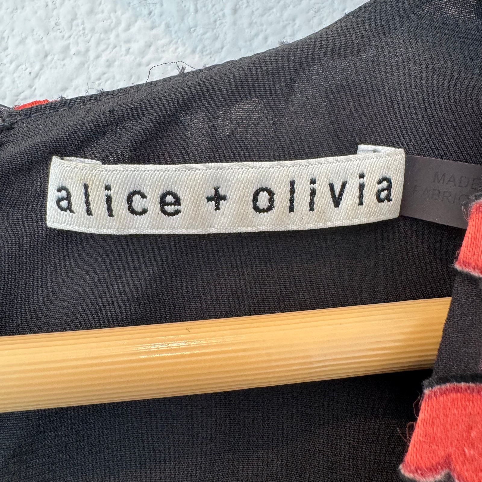 Alice + Olivia ALICE + OLIVIA Tessie Hearts Drop Waist Sheer Mini Dress Size S / US 4 / IT 40 - 6 Thumbnail