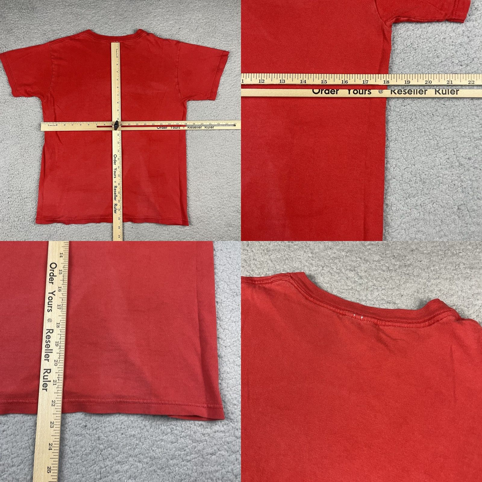 Nike VINTAGE Nike T shirt Mens Small Red Logo Swoosh Graphic 90s Distressed Fade 100% Cotton Short Sleeve Crew Neck Size US S / EU 44-46 / 1 - 8 Thumbnail