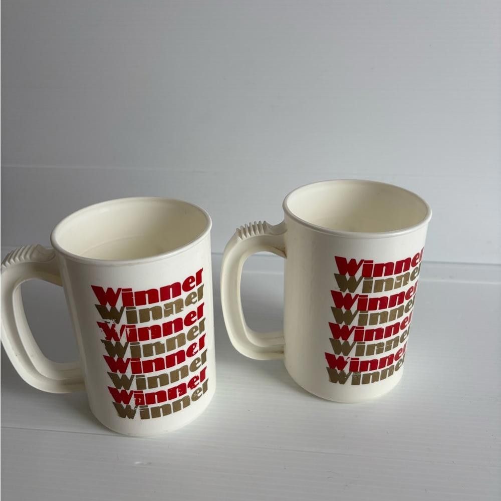 Designer Circus Circus Casino plastic Mugs - Set of 2 Size ONE SIZE - 2 Thumbnail