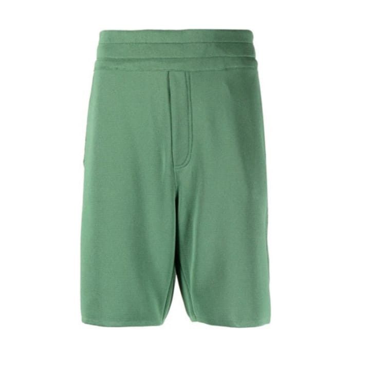 Bianca Saunders o1mle1024 Reid Knitted Shorts in Green Size US 34 / EU 50 - 1 Thumbnail