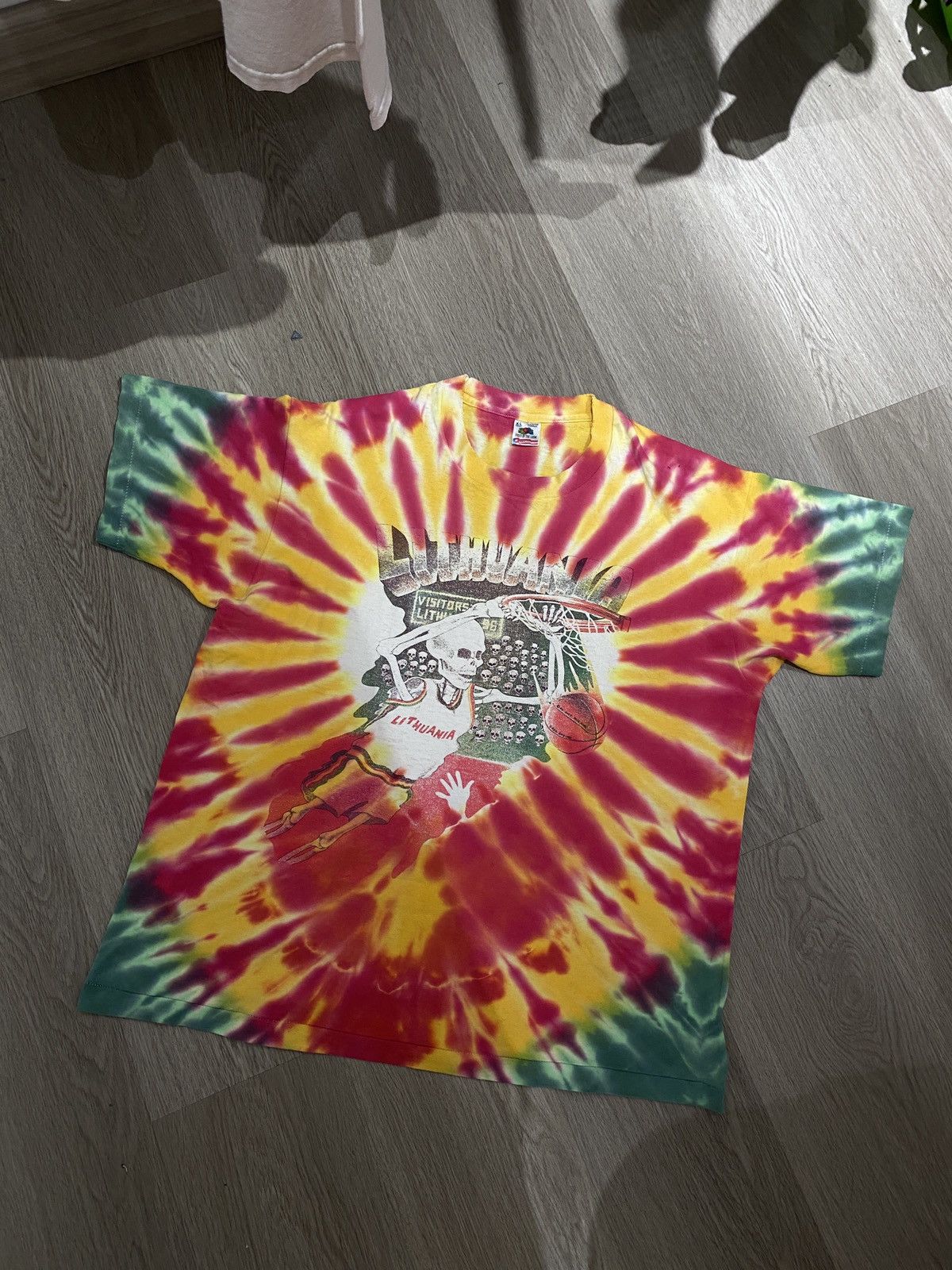 Vintage 1992 Grateful Dead Bronze Medal Lithuania Size US XL / EU 56 / 4 - 1 Thumbnail