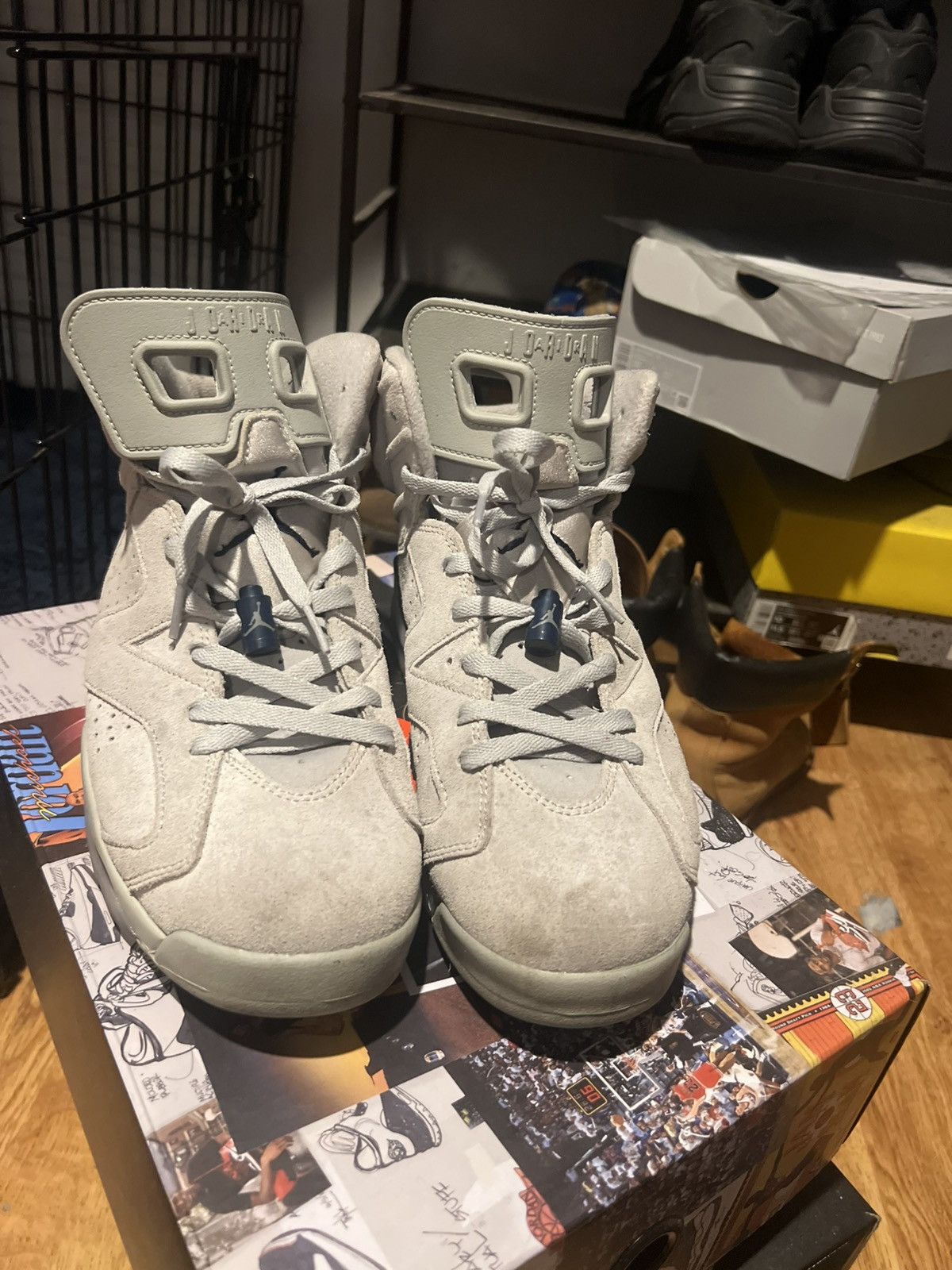 Jordan Brand Air Jordan 6 Georgetown Size US 10 / EU 43 - 7 Thumbnail