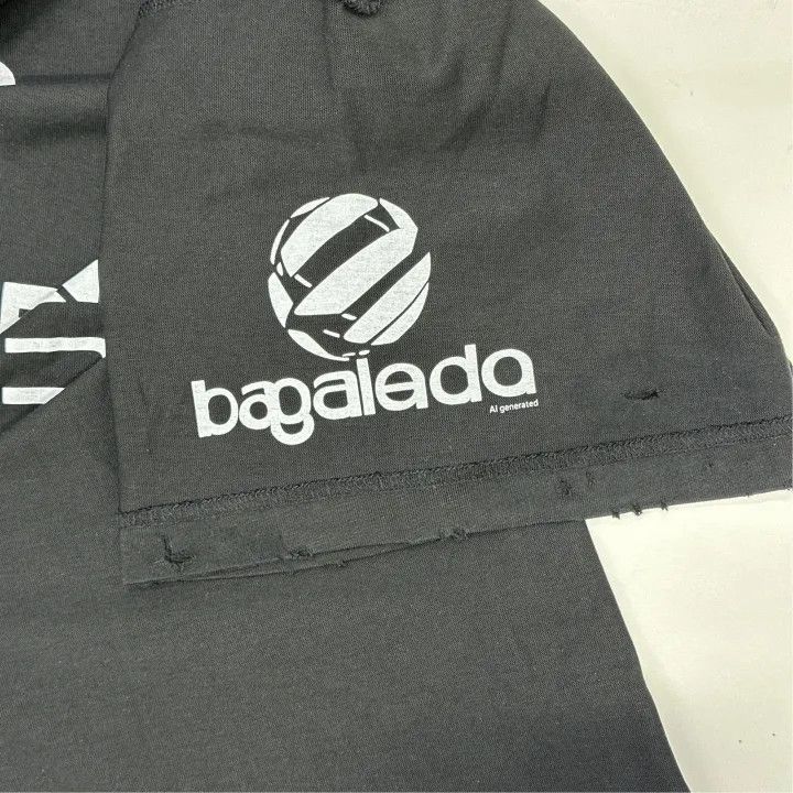Balenciaga Balenciaga Balenciaga Logo Print Loose Fit TShirt -2507 Size US M / EU 48-50 / 2 - 6 Thumbnail