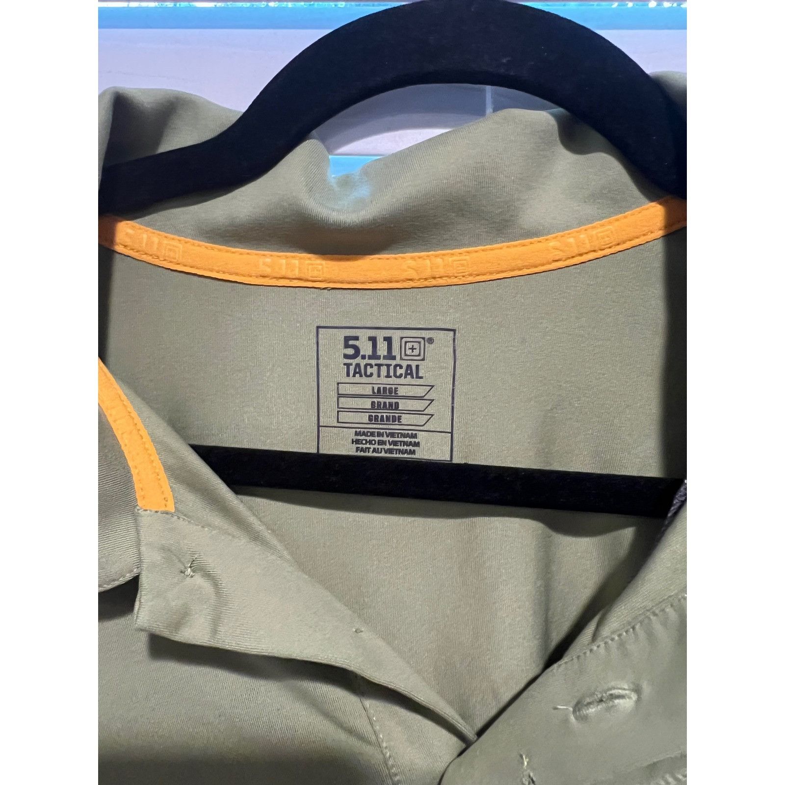 Other 5.11 Tactical Polo Shirt Mens Large Green Short Sleeve Activ Size US L / EU 52-54 / 3 - 5 Thumbnail
