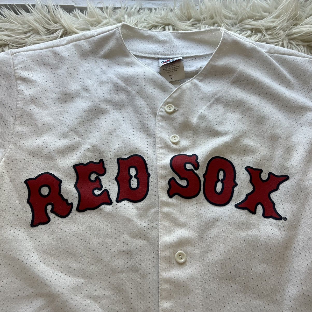 Majestic Vintage Majestic Red Sox Jersey Nomar Garciaparra #5 USA XL Size US XL / EU 56 / 4 - 3 Thumbnail