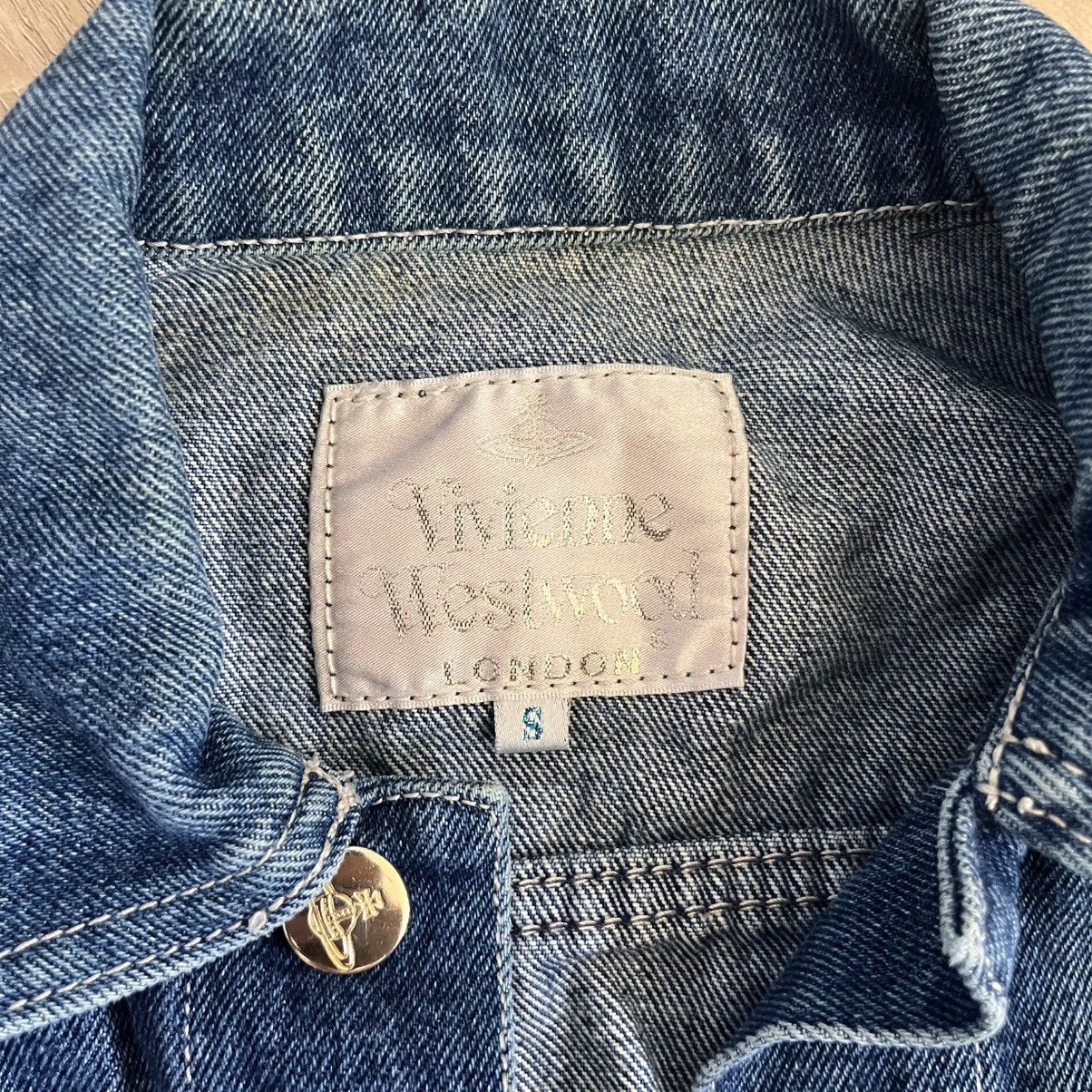Vivienne Westwood Vivienne Westwood Gold Label Mainline Vintage Denim Jacket Size S / US 4 / IT 40 - 4 Thumbnail